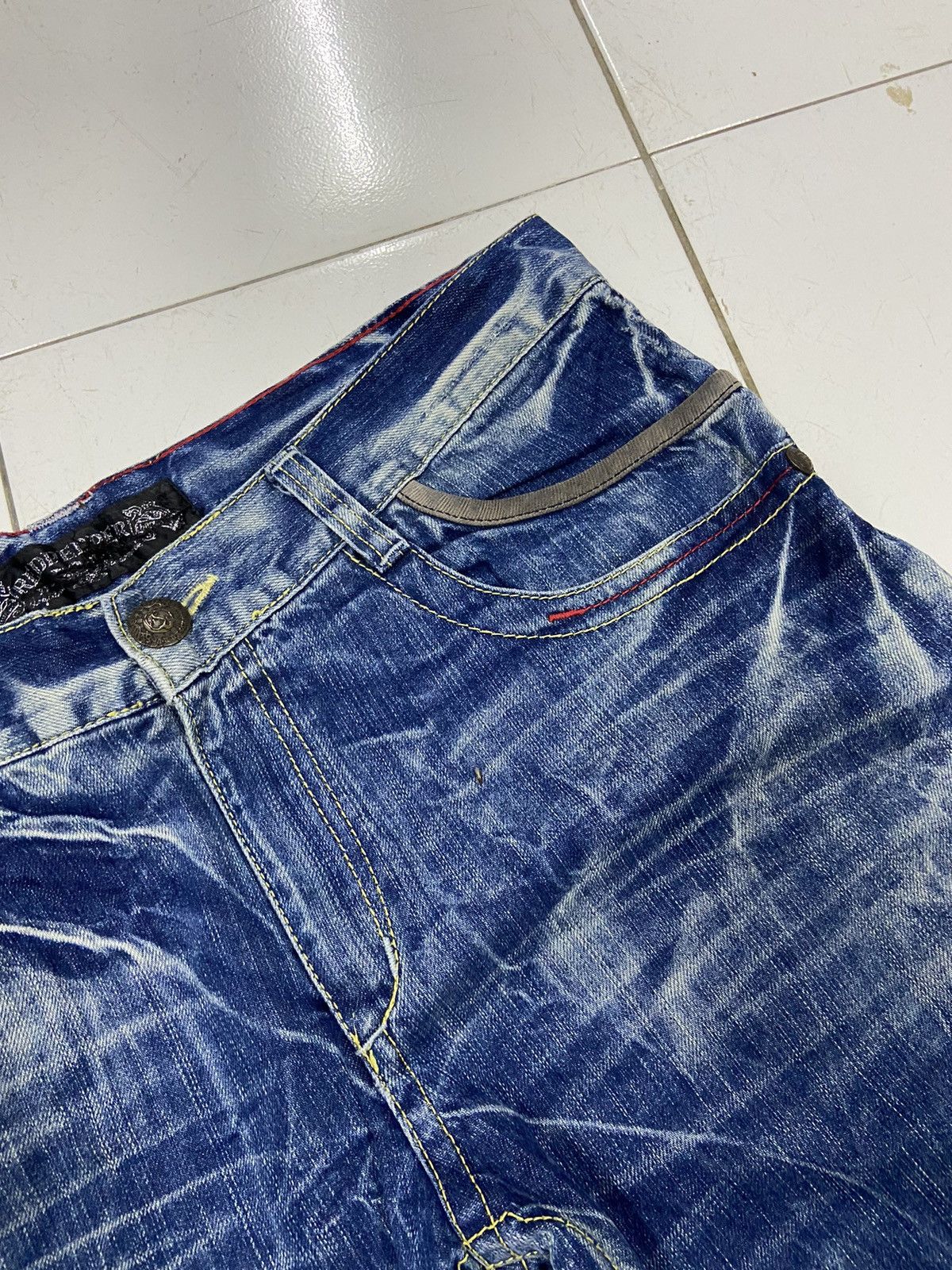 Japanese Brand RED PEPPER STYLE PROJECT DENIM FLARE JEANS Size US 36 / EU 52 - 4 Thumbnail
