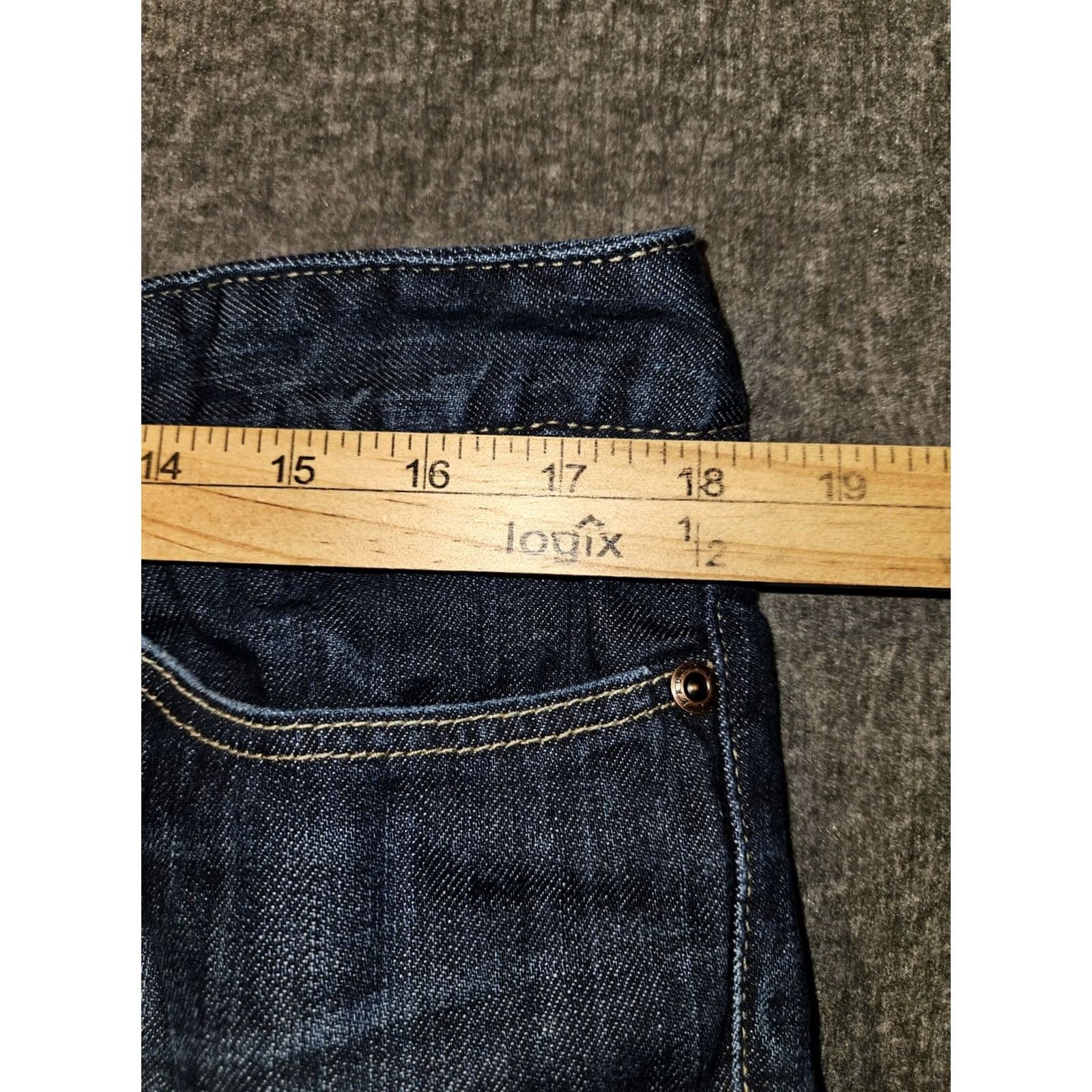 Eddie Bauer Eddie Bauer Jeans Womens 14L Blue Barely Boot Women Mid Rise Classic Fit Casual Size 36" / US 14 / IT 50 - 4 Thumbnail