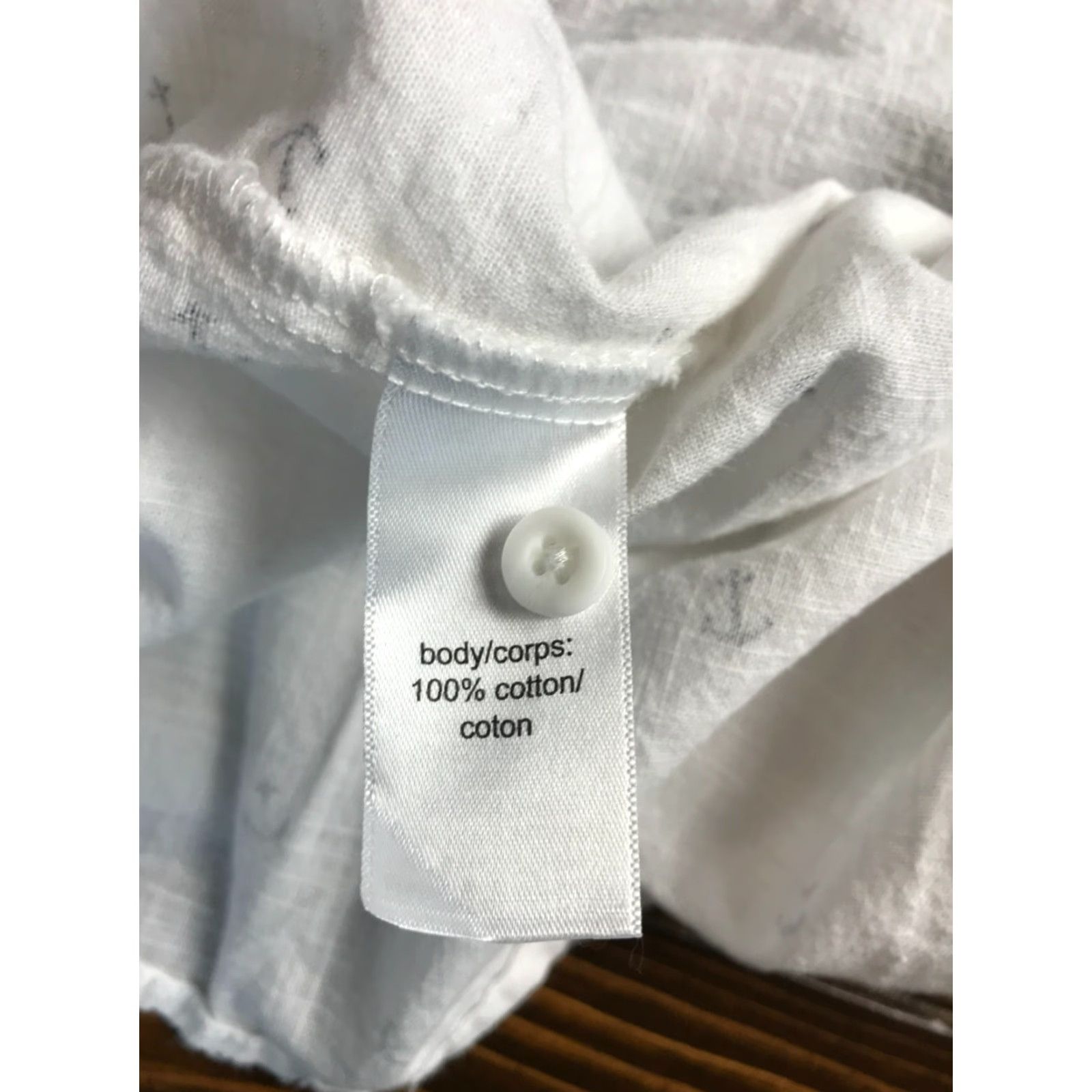 Vintage Maurices Shirt Women's Medium White Black Anchors Button Up Long Sleeve Shirt Womens Medium White Black Anchors Button-Up Long Sleeve Size M / US 6-8 / IT 42-44 - 6 Thumbnail