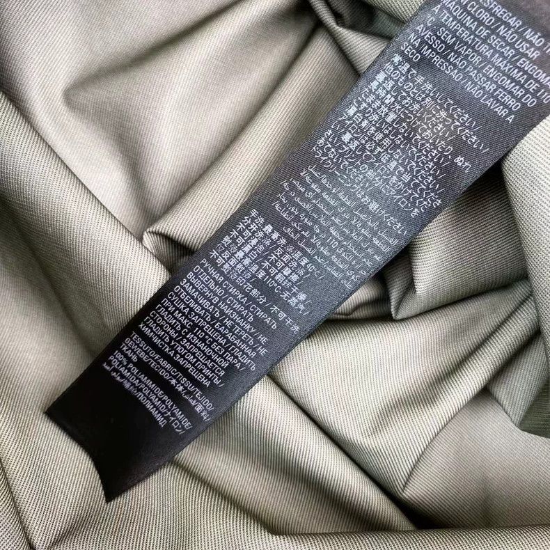 Balenciaga Balenciaga size 36 Nylon khaki back logo jacket Size US S / EU 44-46 / 1 - 7 Thumbnail