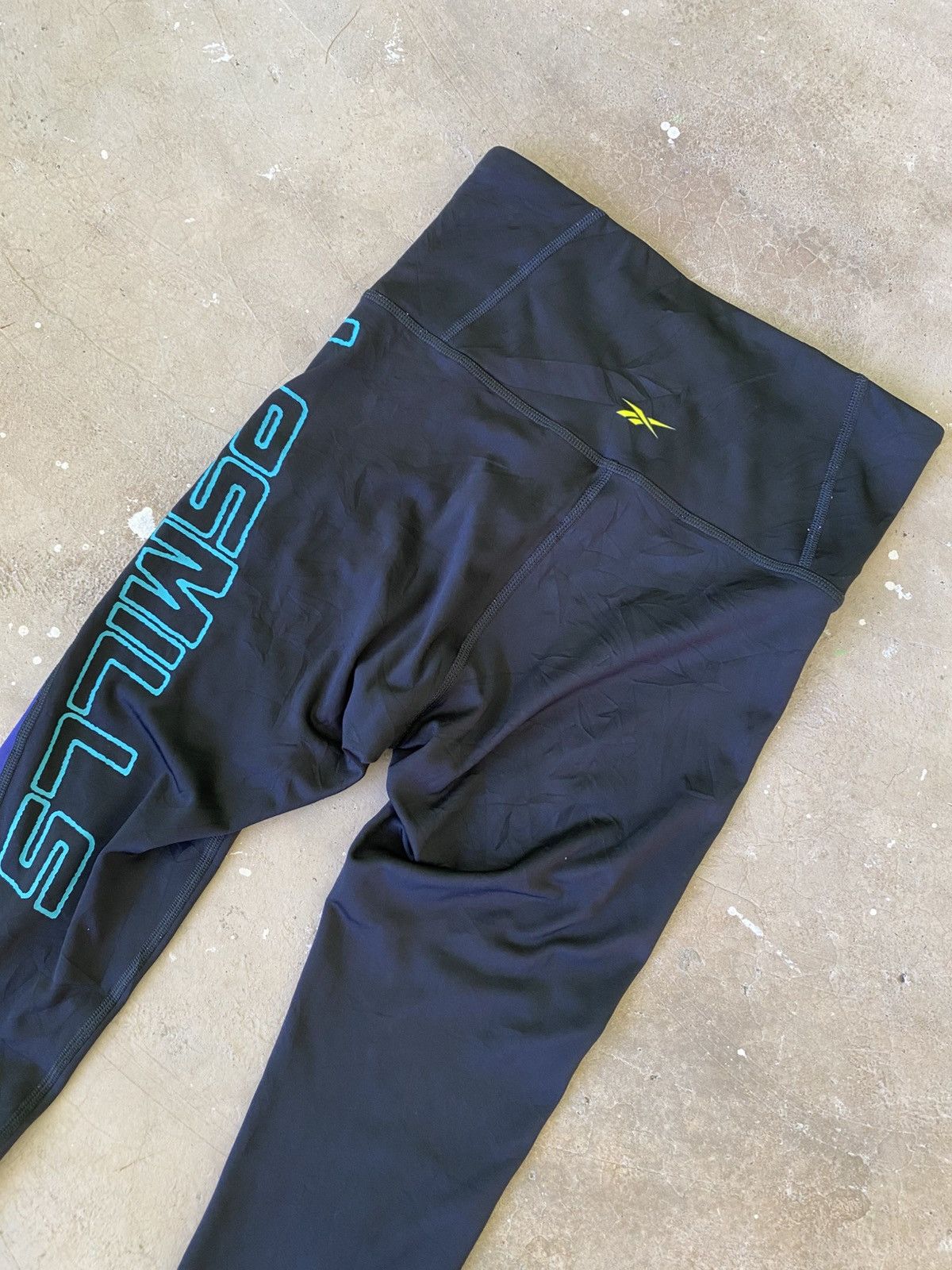 Reebok Reebok Speedwick Compression Leggings Cyber Activewear Size 26" / US 2 / IT 38 - 8 Thumbnail