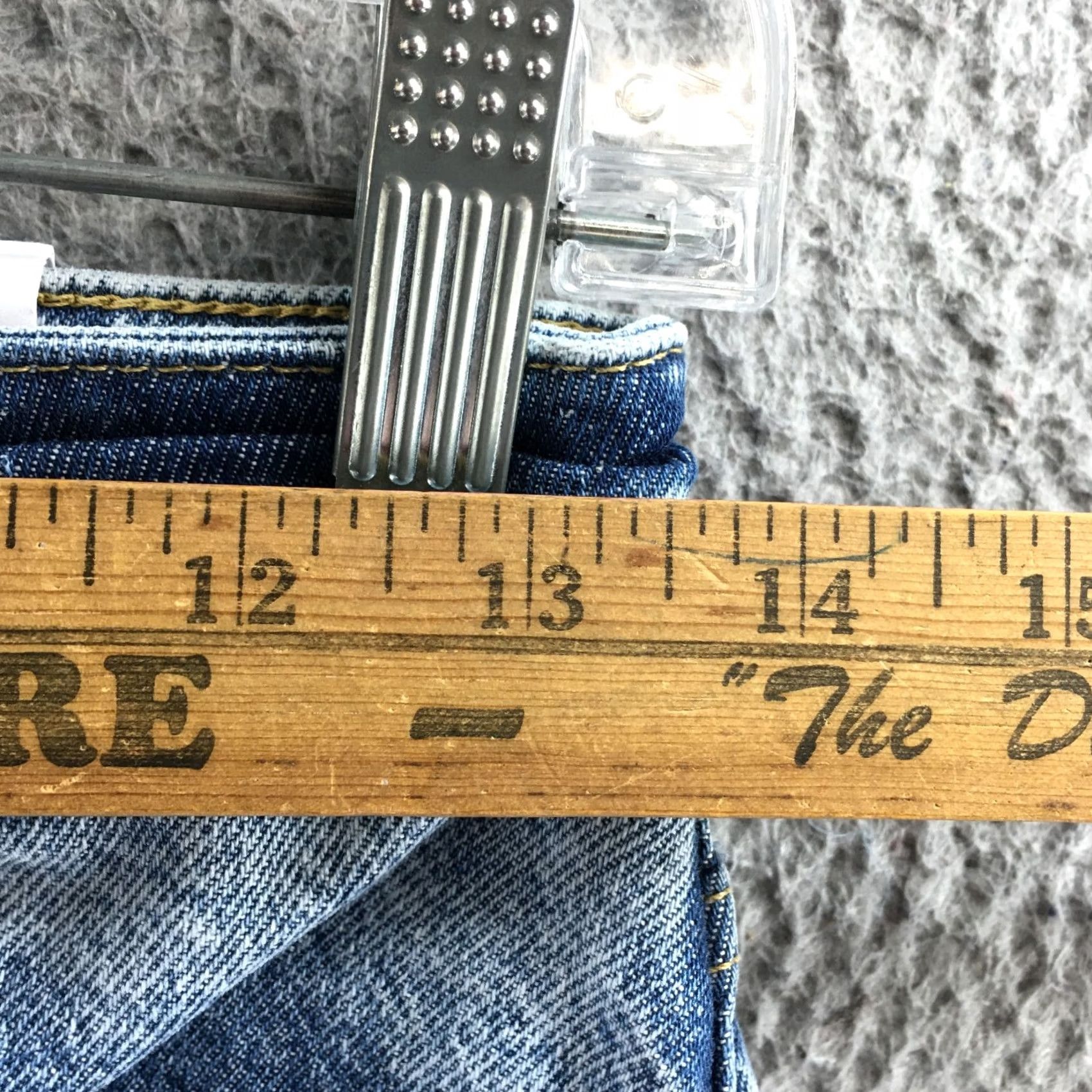 H&M H&M Womens Jeans Mom Distressed Blue High Rise Zip 4 Regular 26x26 Inseam 26 Denim 5-Pocket Size 27" / US 4 / IT 40 - 5 Thumbnail