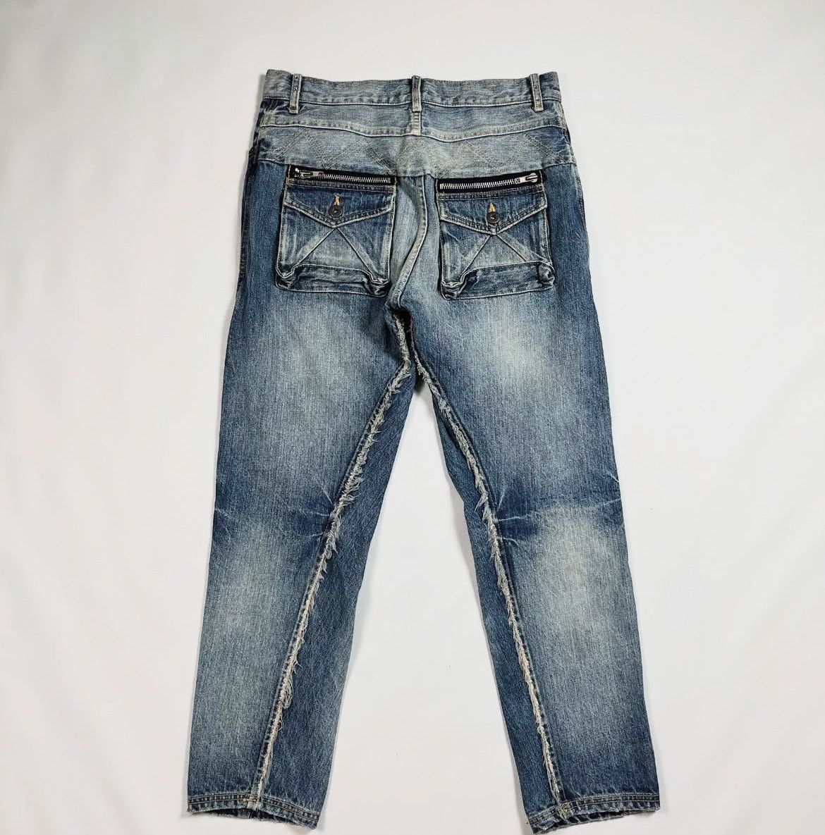 Hysteric Glamour 2000s Ministry Candy Japanese Distressed Wash Jeans y2k Lgb Size US 31 - 2 Thumbnail