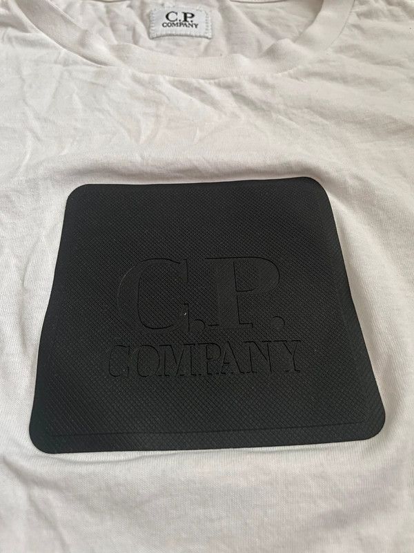 C.P. Company × Vintage Rare C.P Company Y2k Centre Big Logo T-shirt Tee Size US L / EU 52-54 / 3 - 2 Thumbnail