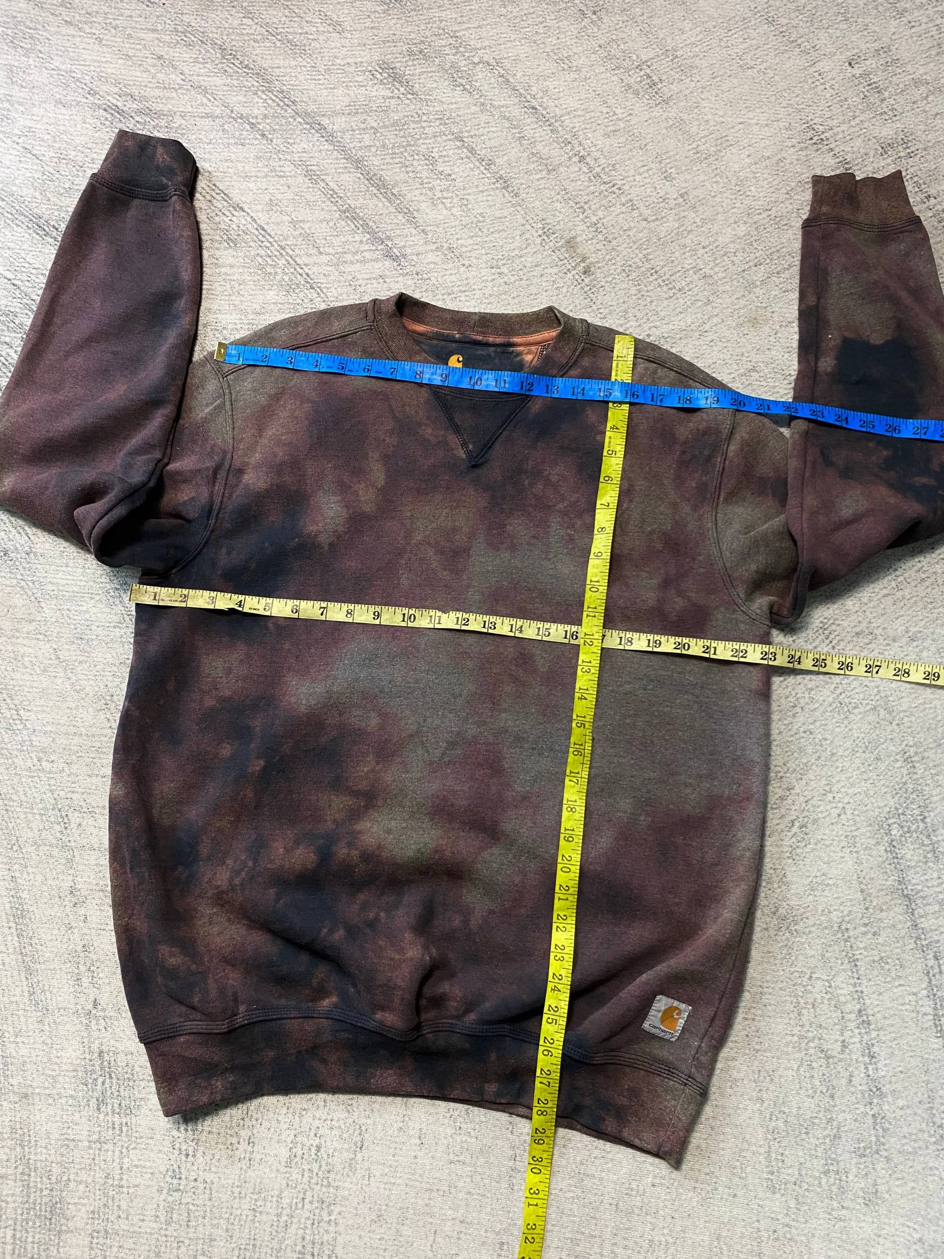 Carhartt Sick!! Carhartt Bleach Dyed Crewneck Sweatshirt Size US M / EU 48-50 / 2 - 10 Thumbnail