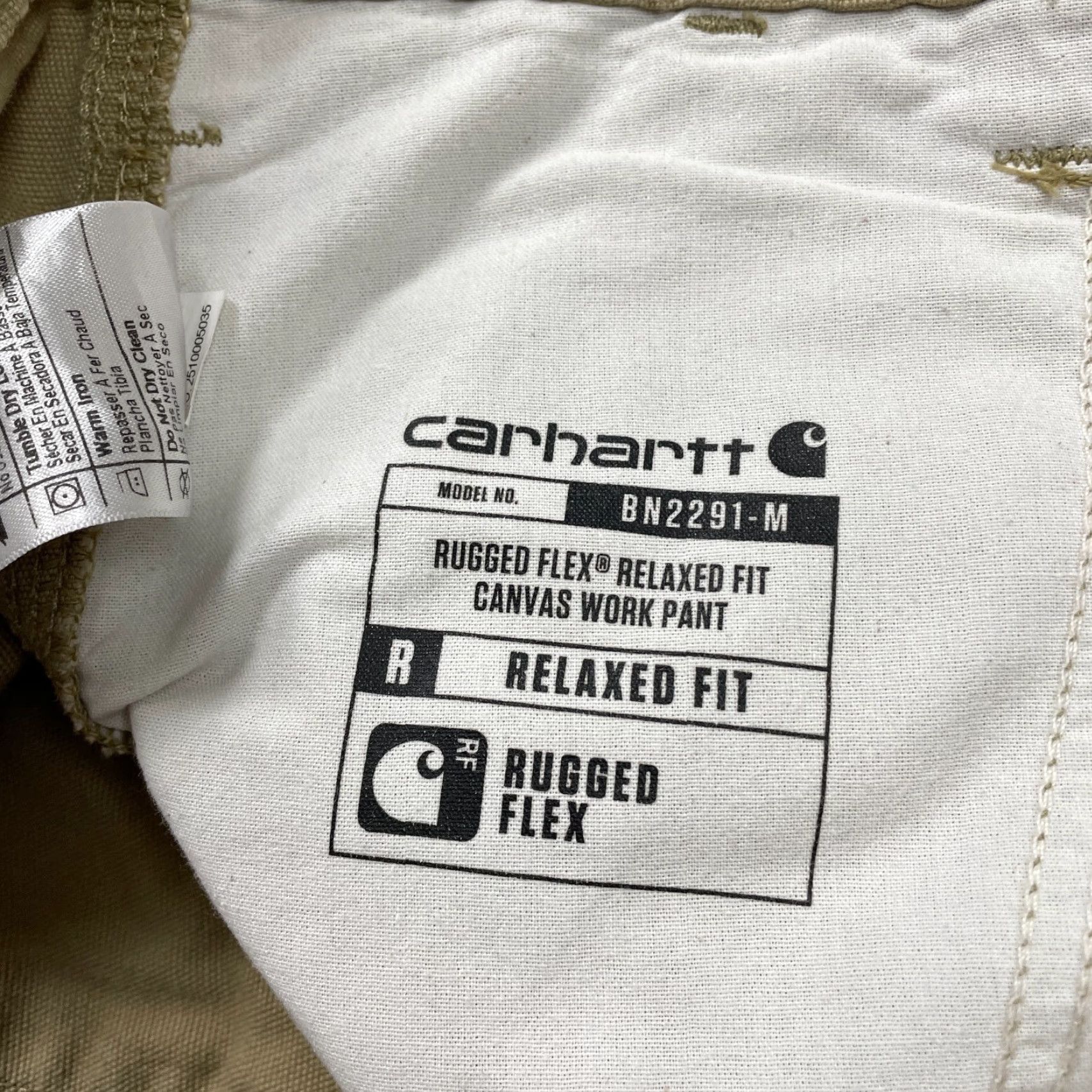 Carhartt VINTAGE Carhartt Men's Relaxed Fit Carpenter Pants 40x31 Brown Canvas Workwear Straight Leg Size US 40 / EU 56 - 7 Thumbnail