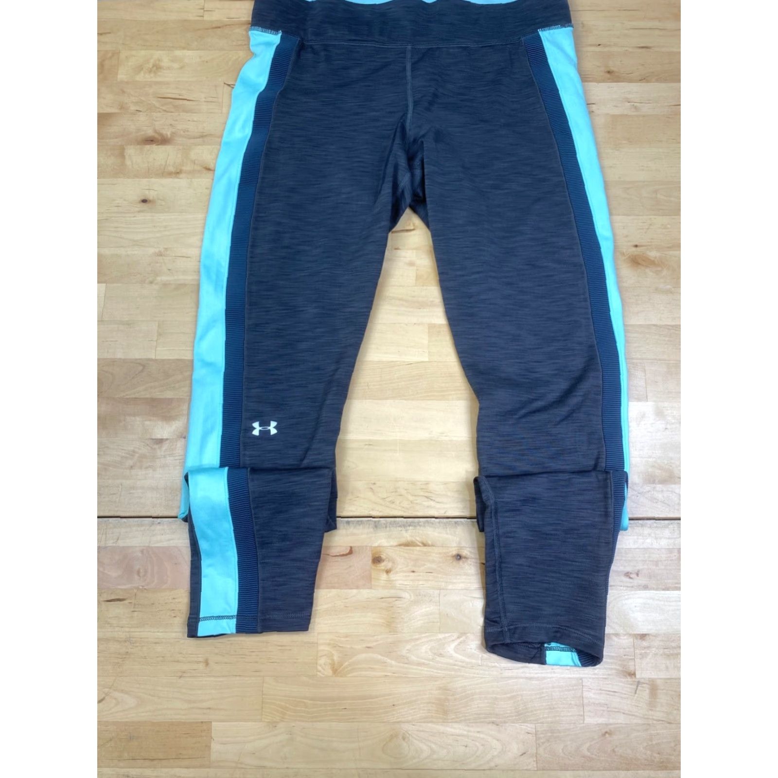 Under Armour Under armour Leggings Womens S Gray Casual Activewear Gym Training Running #8403 Size 28" / US 6 / IT 42 - 2 Thumbnail