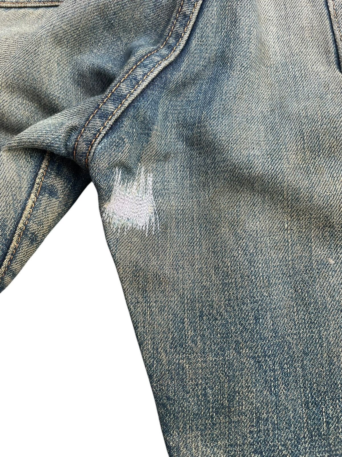 Levi's Vintage 1994 Levi’s 502XX E Selvedge Distressed Size US 31 - 11 Thumbnail