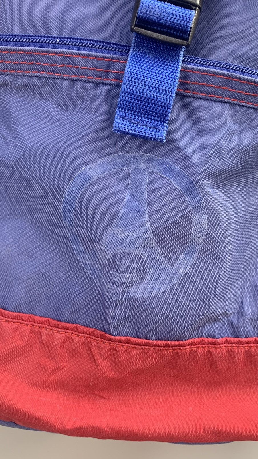 Nike × Vintage 90s Nike Vintage Big Center Swoosh PSG Backpack Size ONE SIZE - 2 Thumbnail