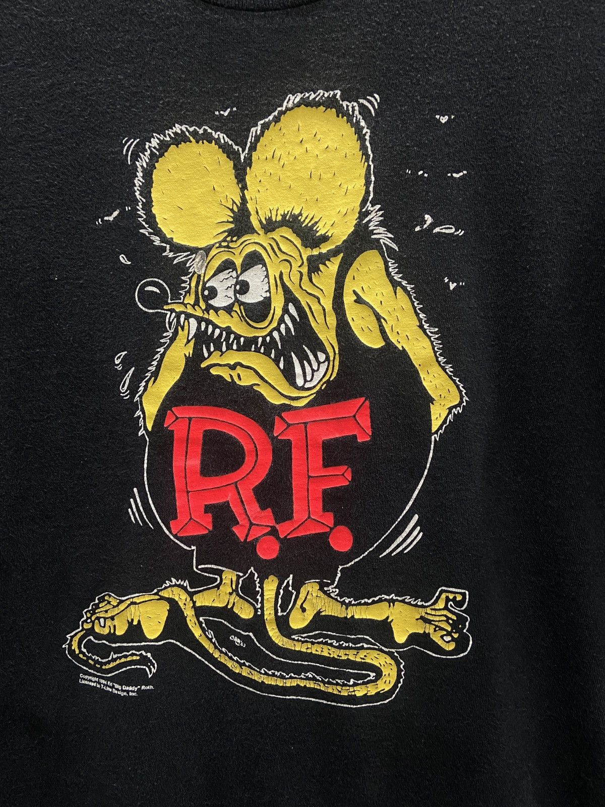 Band Tees Vintage 1994s RAT FINK Ed Roth Big Daddy Hotrod TShirt Size US M / EU 48-50 / 2 - 4 Thumbnail