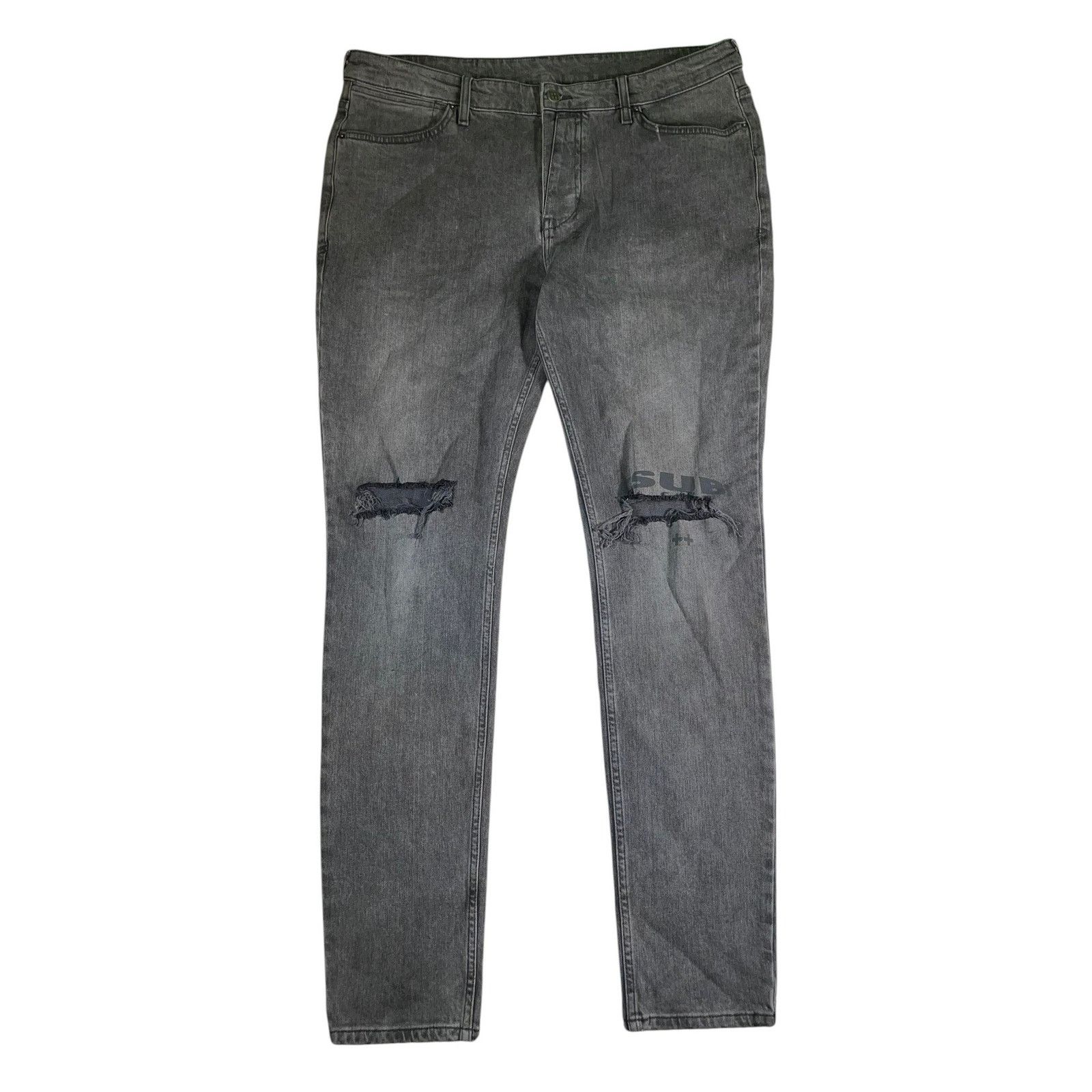 Ksubi Ksubi Grey Jeans Size US 38 / EU 54 - 1 Thumbnail