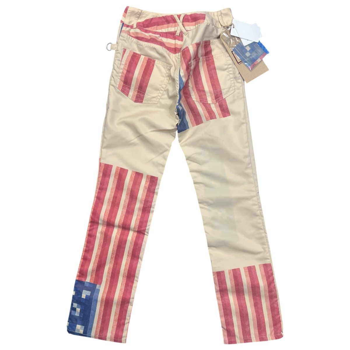 Beauty Beast BEAUTY BEAST 1996AW Digital American Flag Nylon Pants Size US 28 / EU 44 - 7 Thumbnail