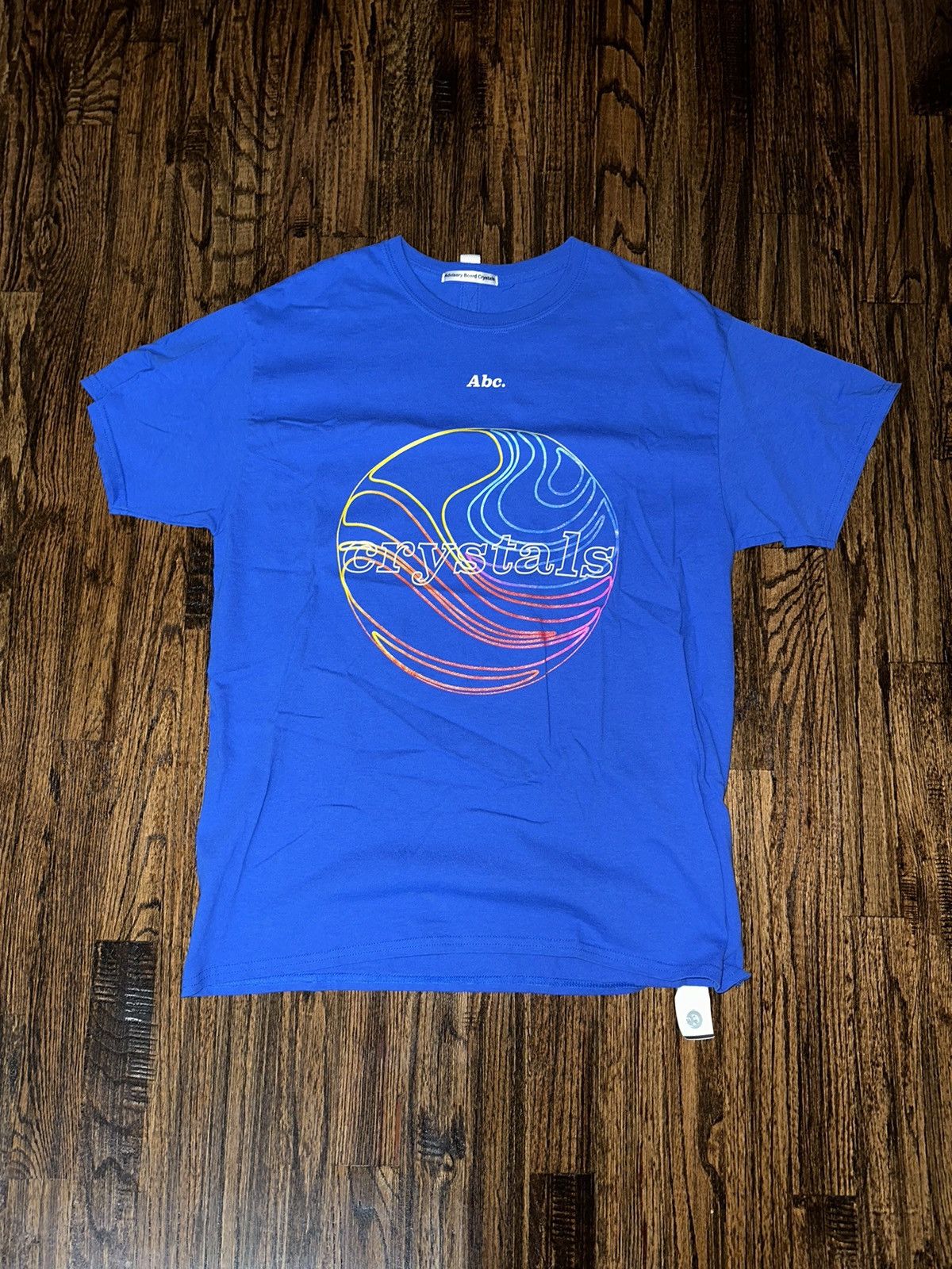 Advisory Board Crystals Advisory Board Crystals ABC Graphic Logo Blue T-Shirt Sz L Size US L / EU 52-54 / 3 - 6 Thumbnail