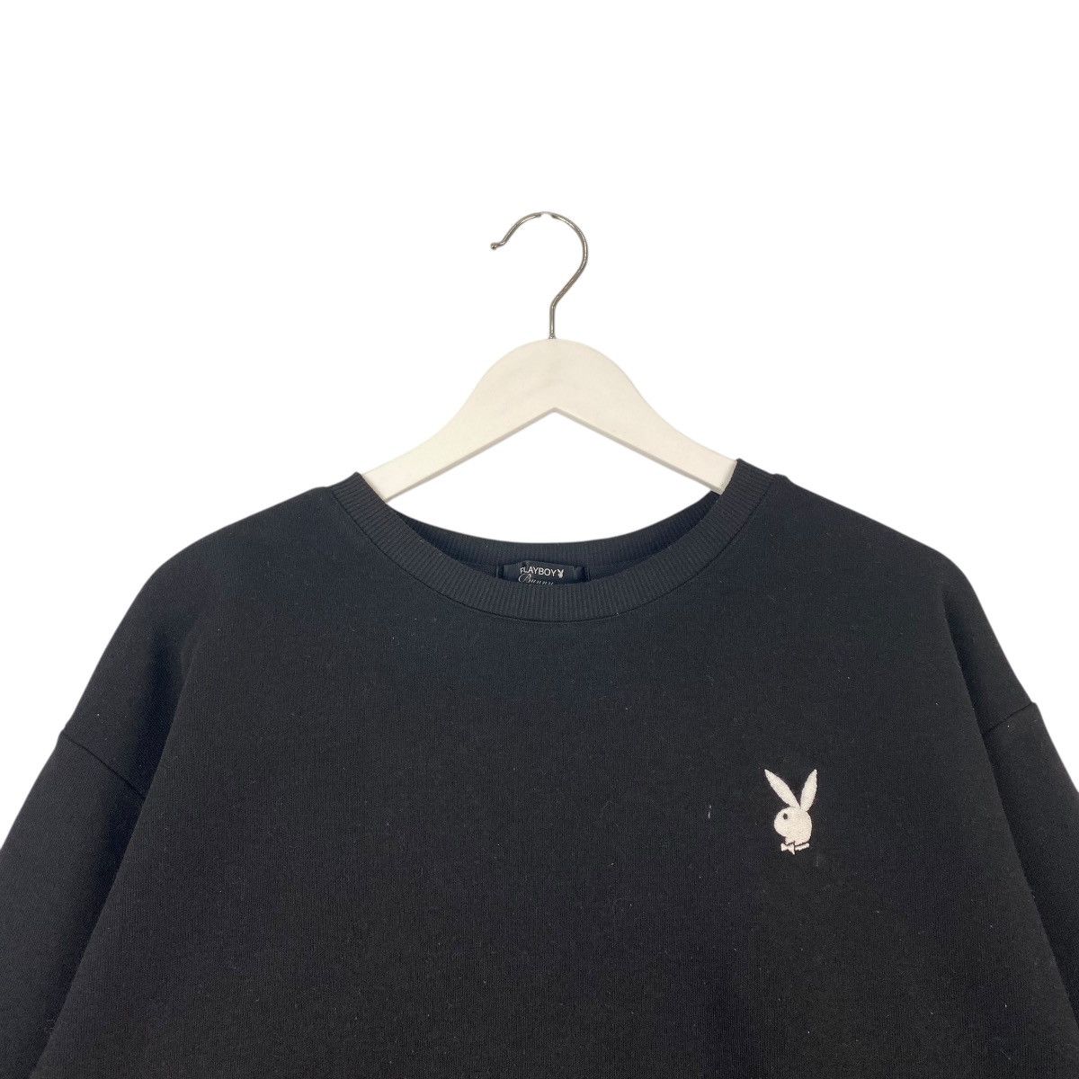 Playboy Vintage Playboy Bunny Small Logo Crewneck Sweatshirt Black P Size US L / EU 52-54 / 3 - 4 Thumbnail
