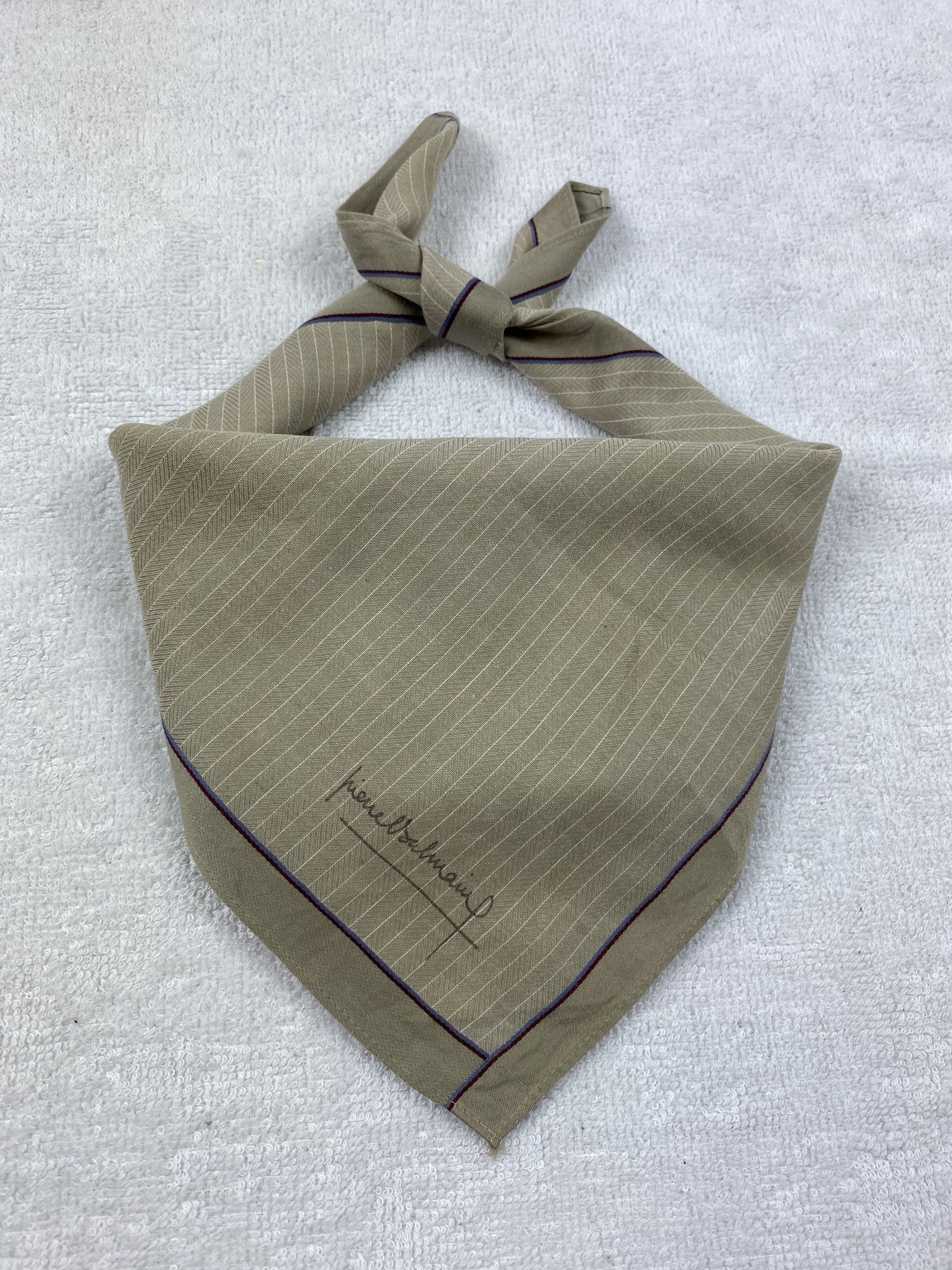 Pierre Balmain × Vintage Pierre Balmain Handkerchief / Bandana / Neckerchief Size ONE SIZE - 2 Thumbnail