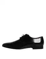 Dolce & Gabbana o1y0125 Laced Shoes in Black Size US 7 / EU 40 - 2 Thumbnail