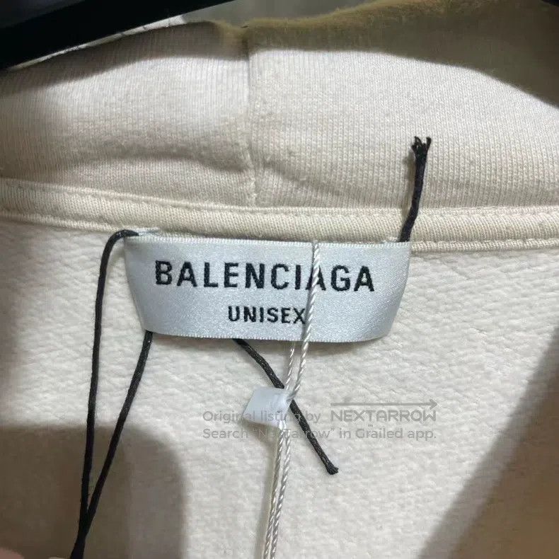 Balenciaga Balenciaga Sporty B double hook off-white sweatshirt, size Size US XS / EU 42 / 0 - 4 Thumbnail
