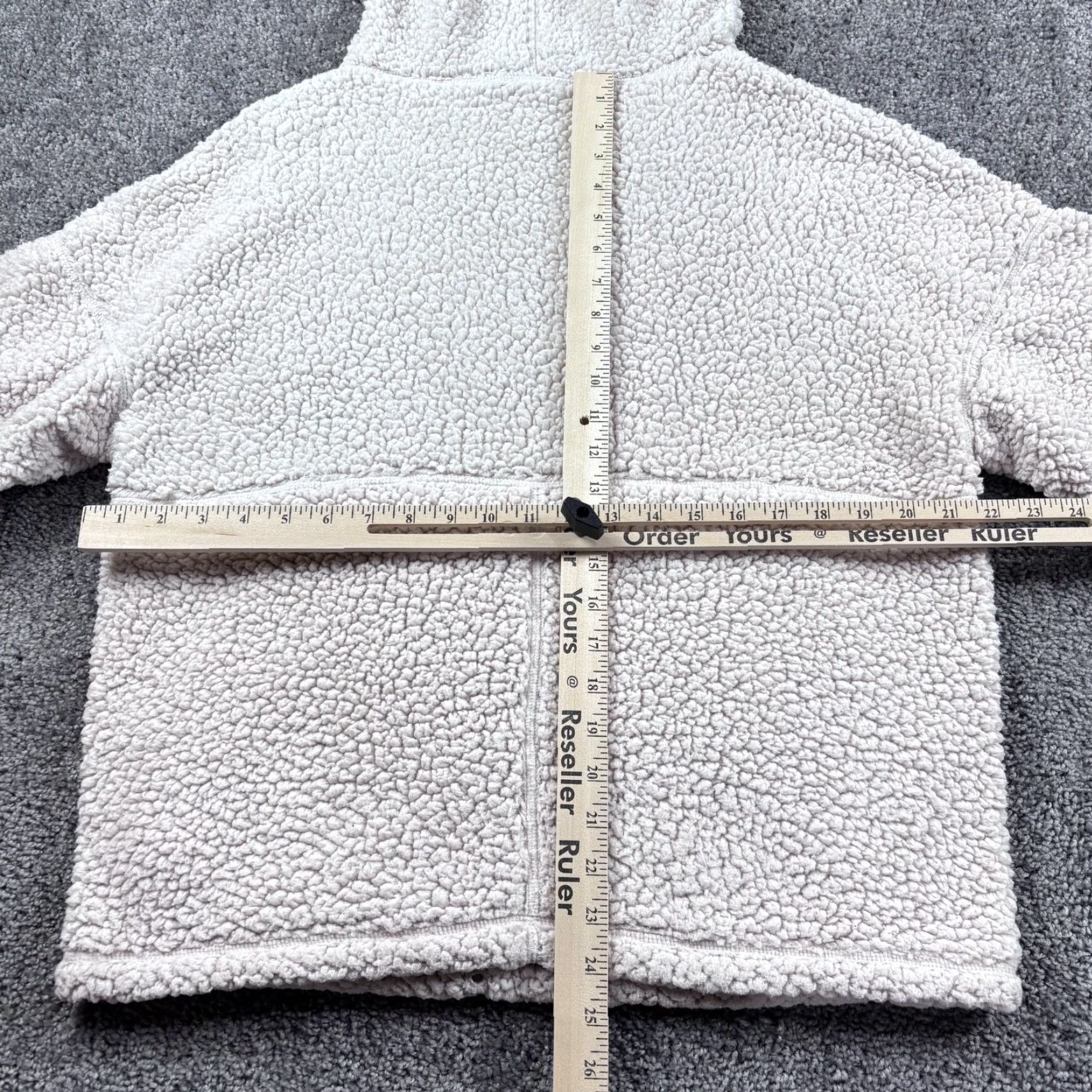 Prana Prana Permafrost Half Zip Sherpa High Pile Hoodie Womens M Beige Cozy Size M / US 6-8 / IT 42-44 - 6 Thumbnail
