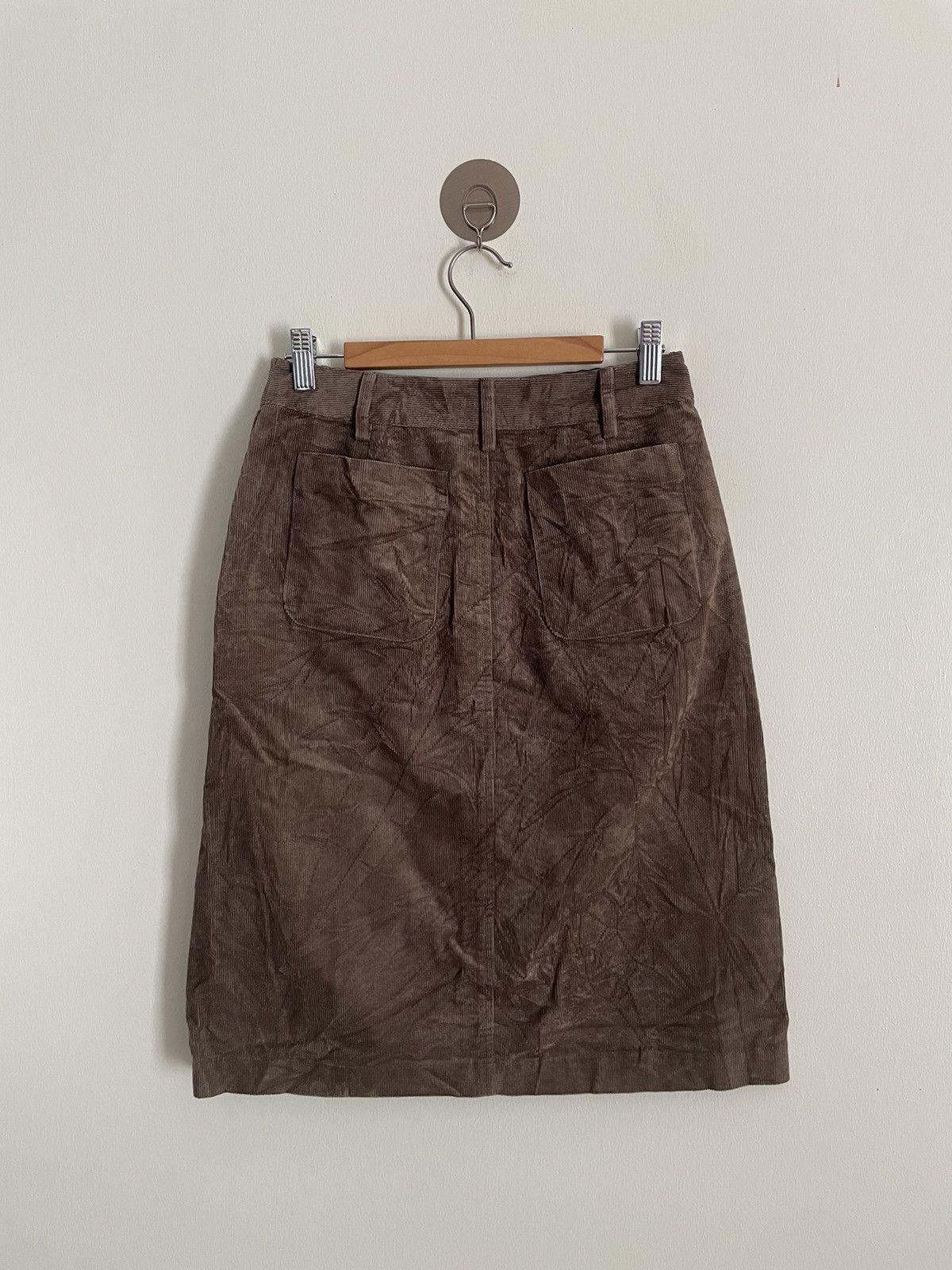 A.P.C. A.P.C corduroy brown skirt Size 27" / US 4 / IT 40 - 2 Thumbnail