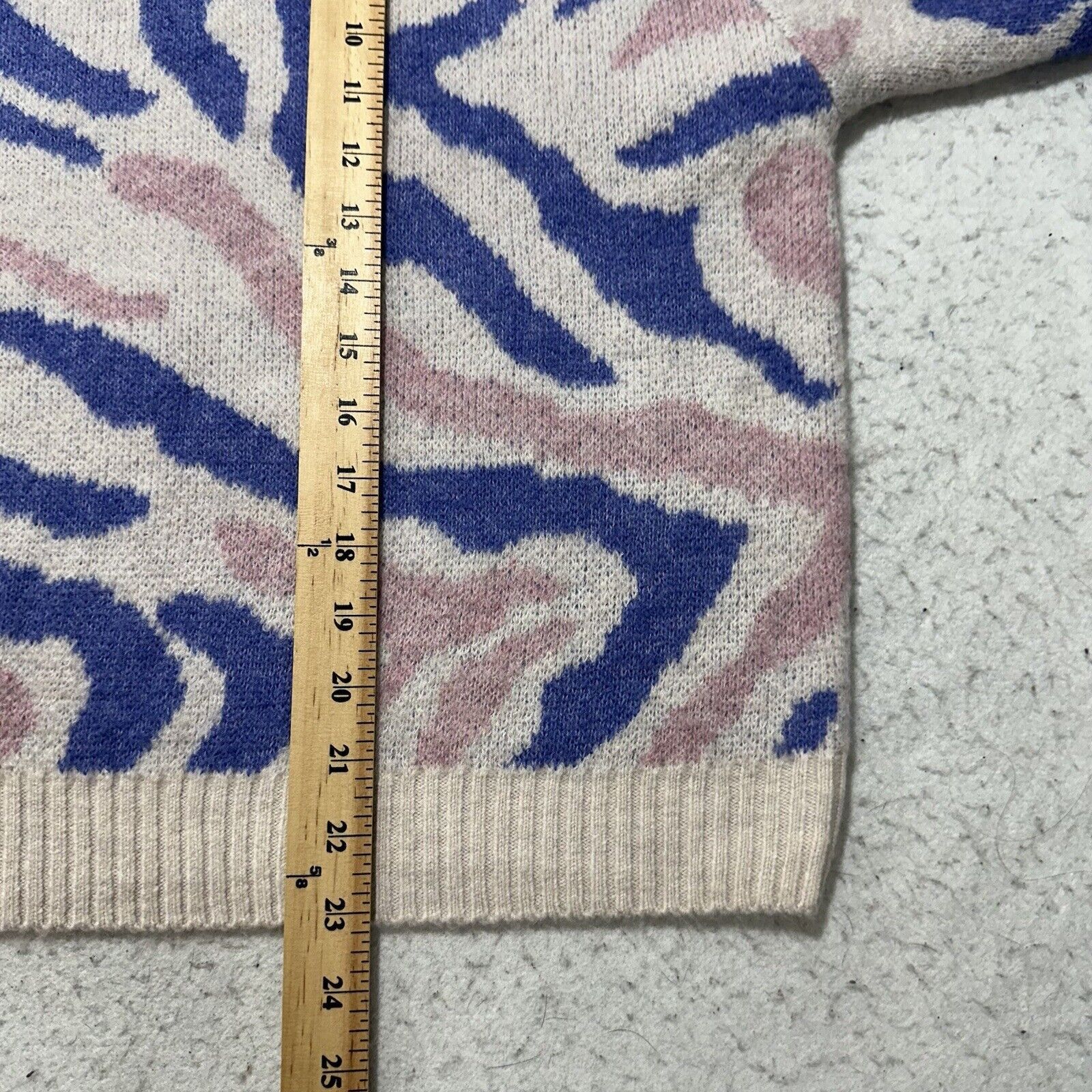 Other Ophelia Roe 1X Crewneck Pullover Sweater Heavyweight Pastel Size XL / US 12-14 / IT 48-50 - 8 Thumbnail