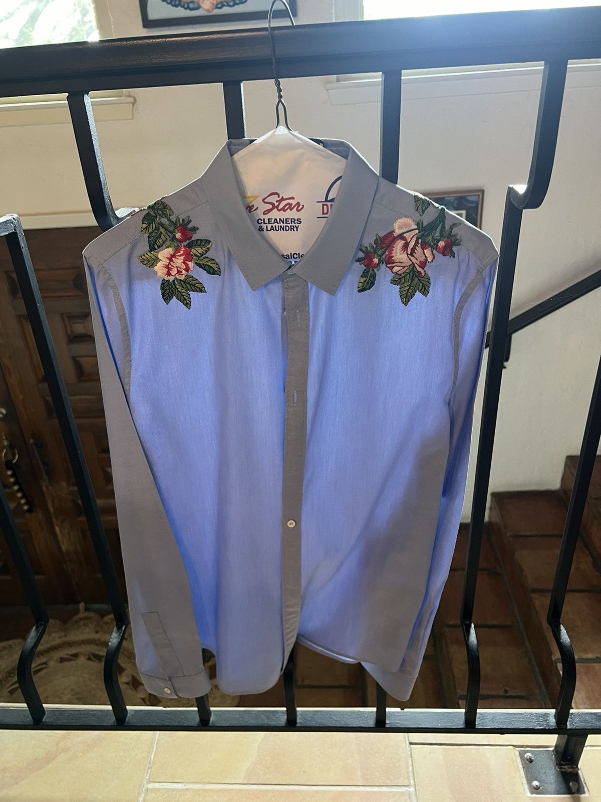 Gucci Gucci Long Sleeve Button Up Size US S / EU 44-46 / 1 - 1 Thumbnail
