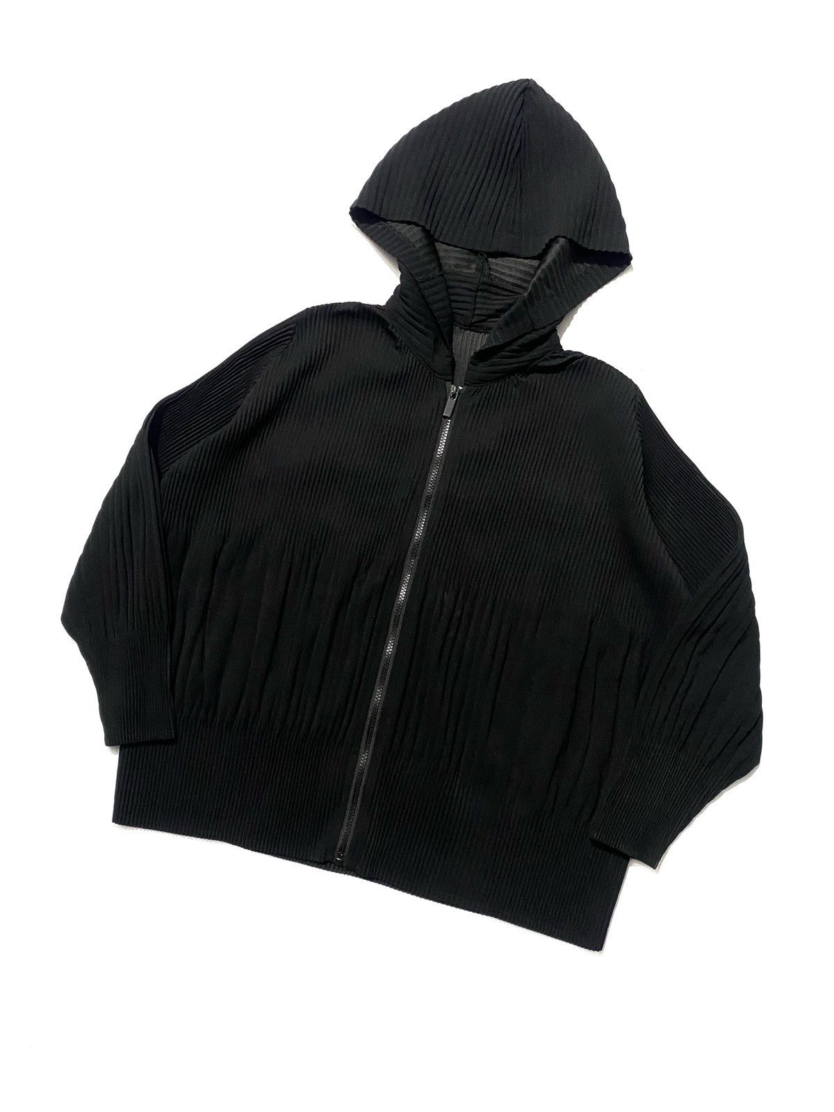 Designer × Japanese Brand × Pleats Please Issey Miyake Pleatsme Hoodie Size L / US 10 / IT 46 - 1 Thumbnail
