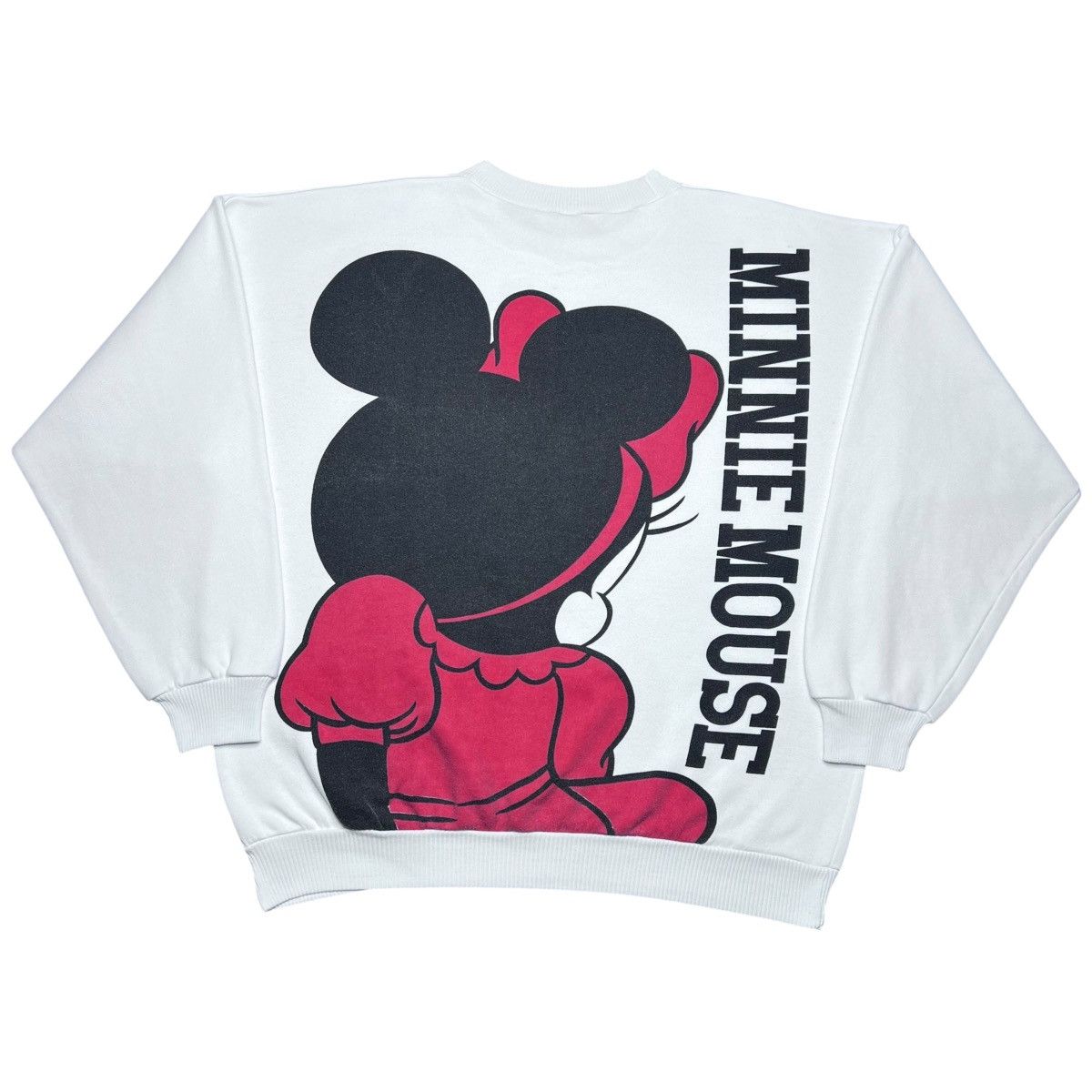 Disney 1980s Disney Minnie Mouse Double Sided Big Print Sweatshirt Size US XL / EU 56 / 4 - 2 Thumbnail