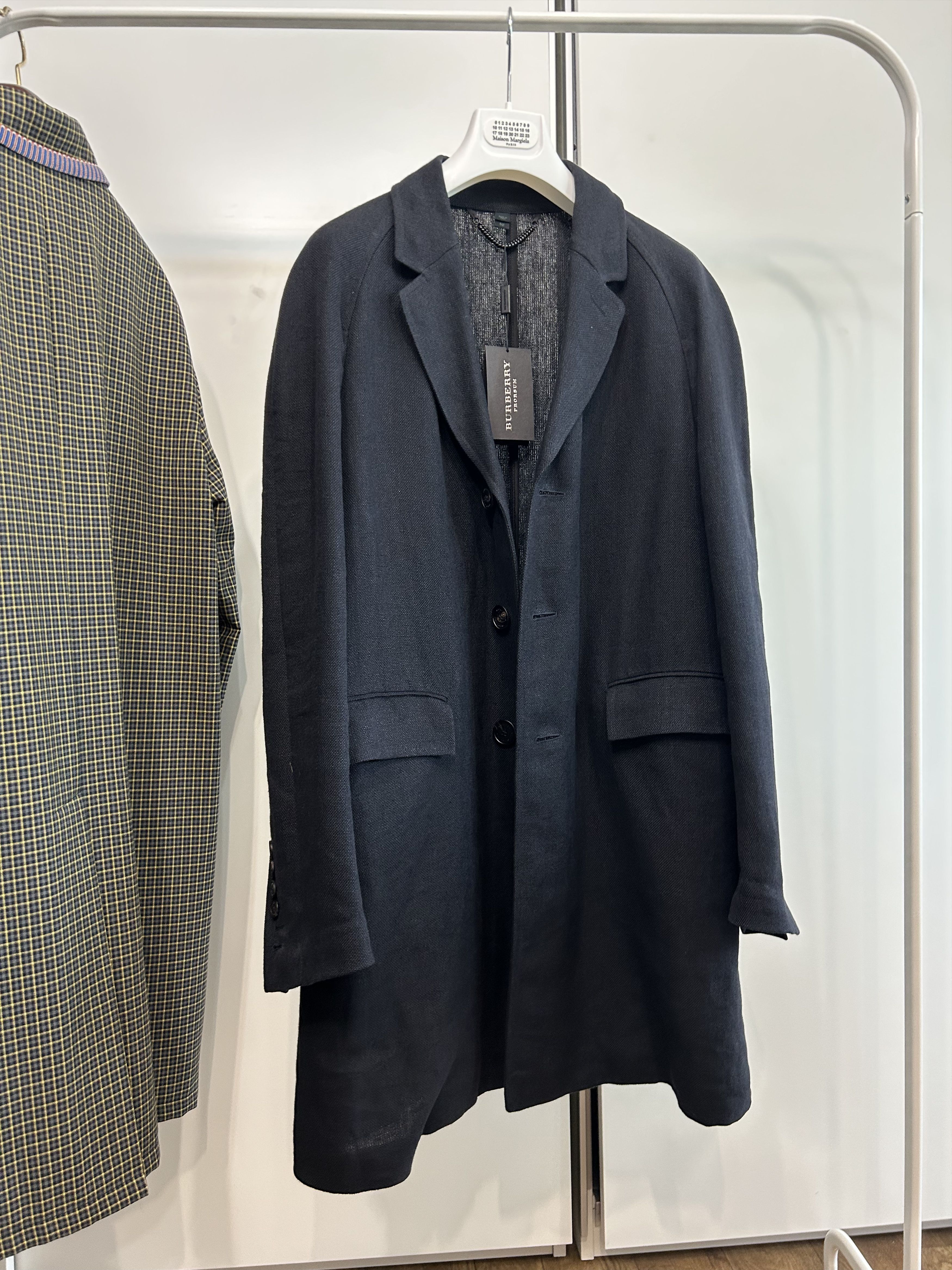 Burberry Prorsum BURBERRY PRORSUM Single-Breasted Raglan Coat Size US L / EU 52-54 / 3 - 10 Thumbnail