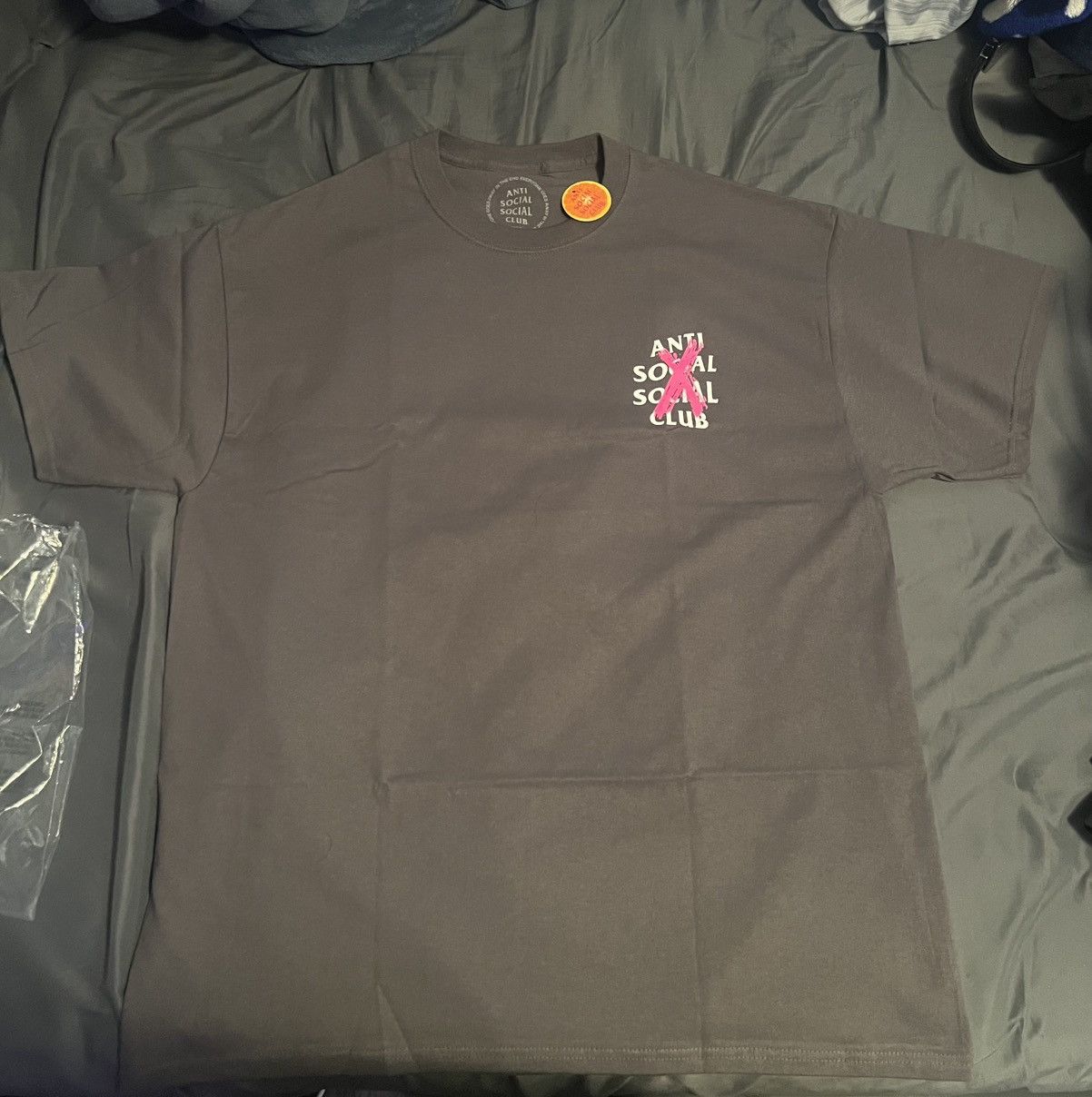 Anti Social Social Club Anti Social Social Club Cancelled F&F Tee / Pink X - XL Size US XL / EU 56 / 4 - 1 Thumbnail