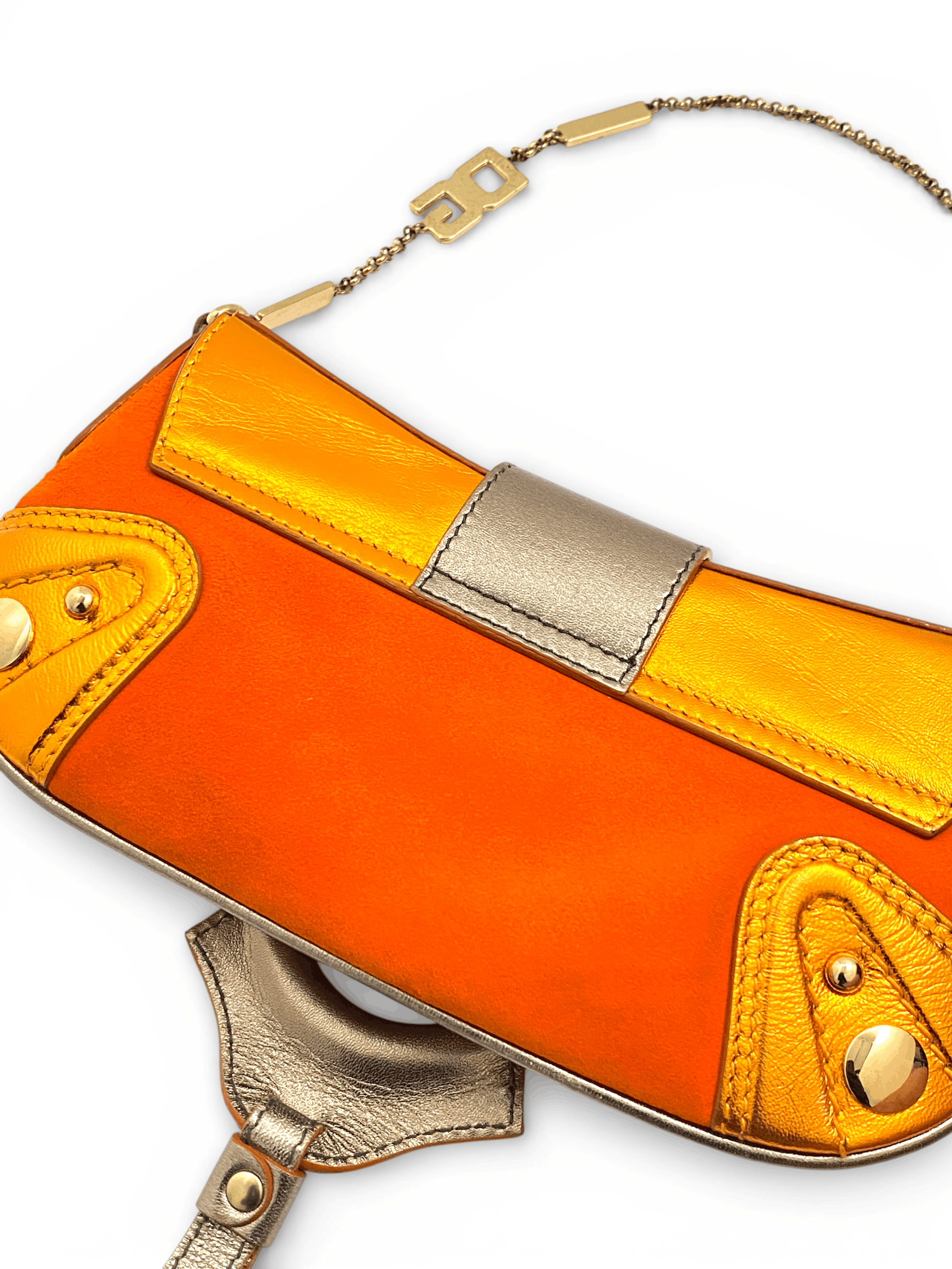 Dolce & Gabbana Dolce & Gabbana DG D-Ring Baguette Chain Shoulder Hand Bag Size ONE SIZE - 16 Thumbnail
