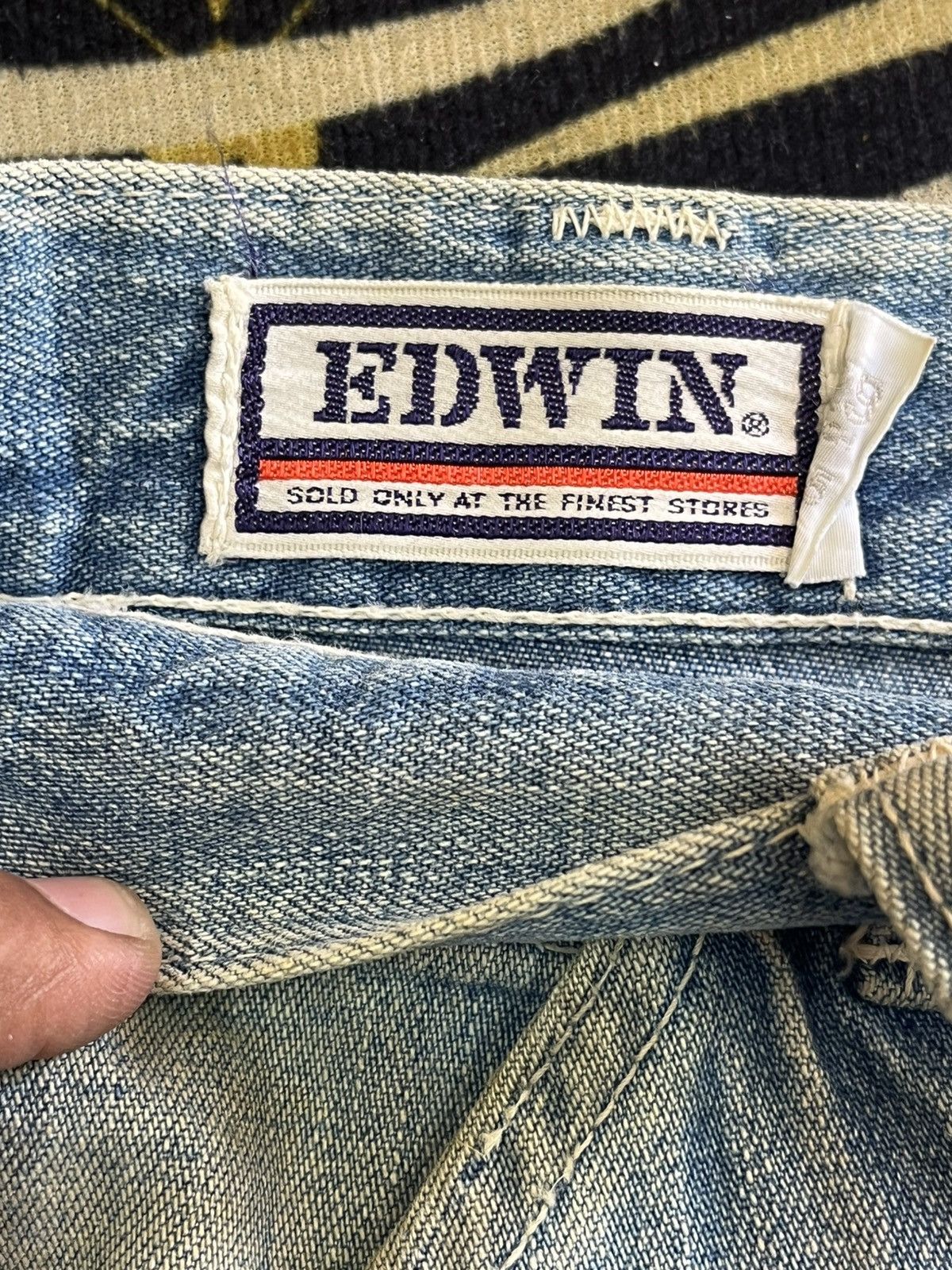 Edwin × Garment Reproduction of Workers Vintage Edwin Carpenter Mudwash Denim Size US 28 / EU 44 - 11 Thumbnail
