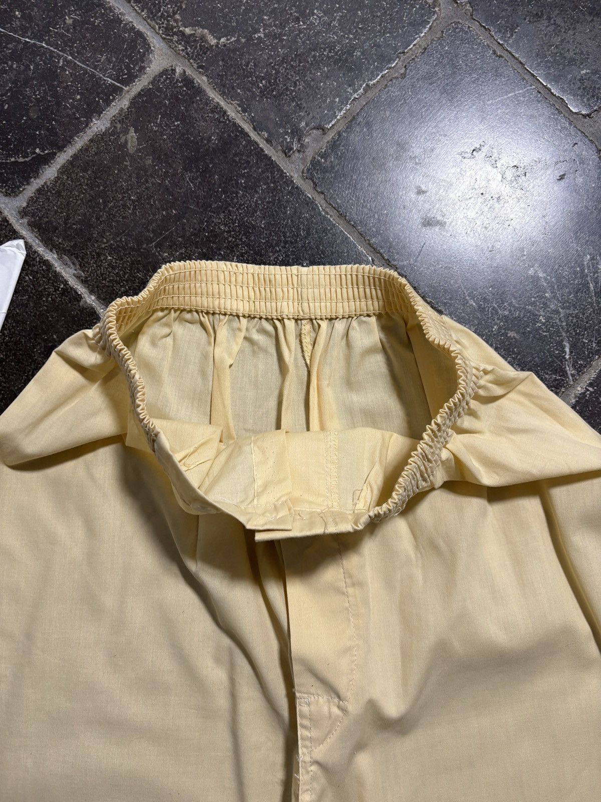 Vintage Vintage Pyjamas Set Matching TwoPiece 1970s PermaPress Sleep Size US 30 / EU 46 - 11 Thumbnail