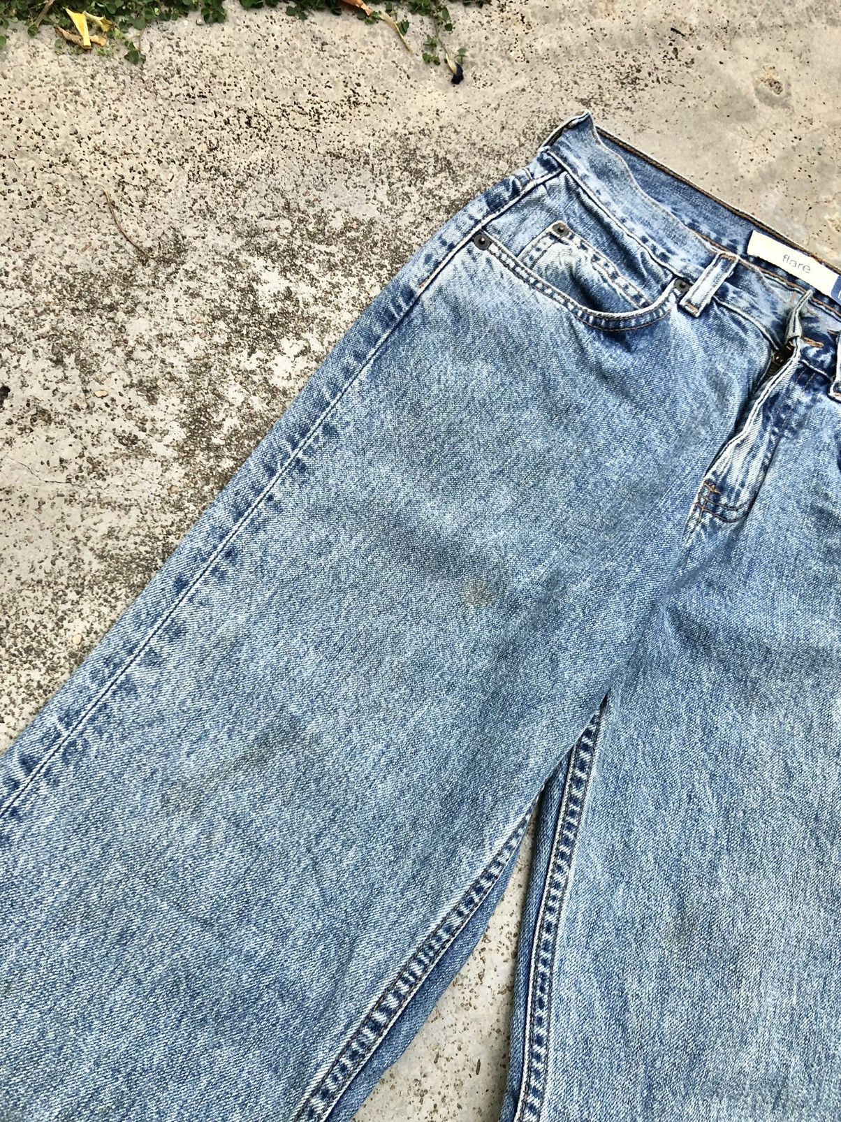 Gap × Vintage FLARED⚡️⚡️VINTAGE GAP USA BLUE JEANS Size 28" / US 6 / IT 42 - 2 Thumbnail