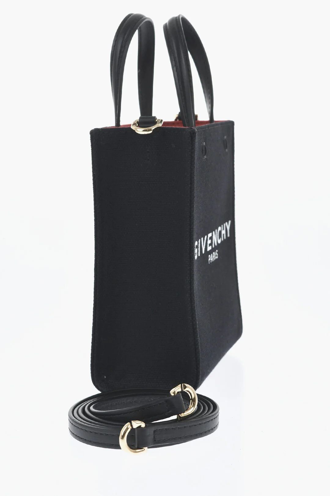 Givenchy og1mm0326 Size: OS / Mini Cotton Tote Bag in Black Size ONE SIZE - 3 Thumbnail