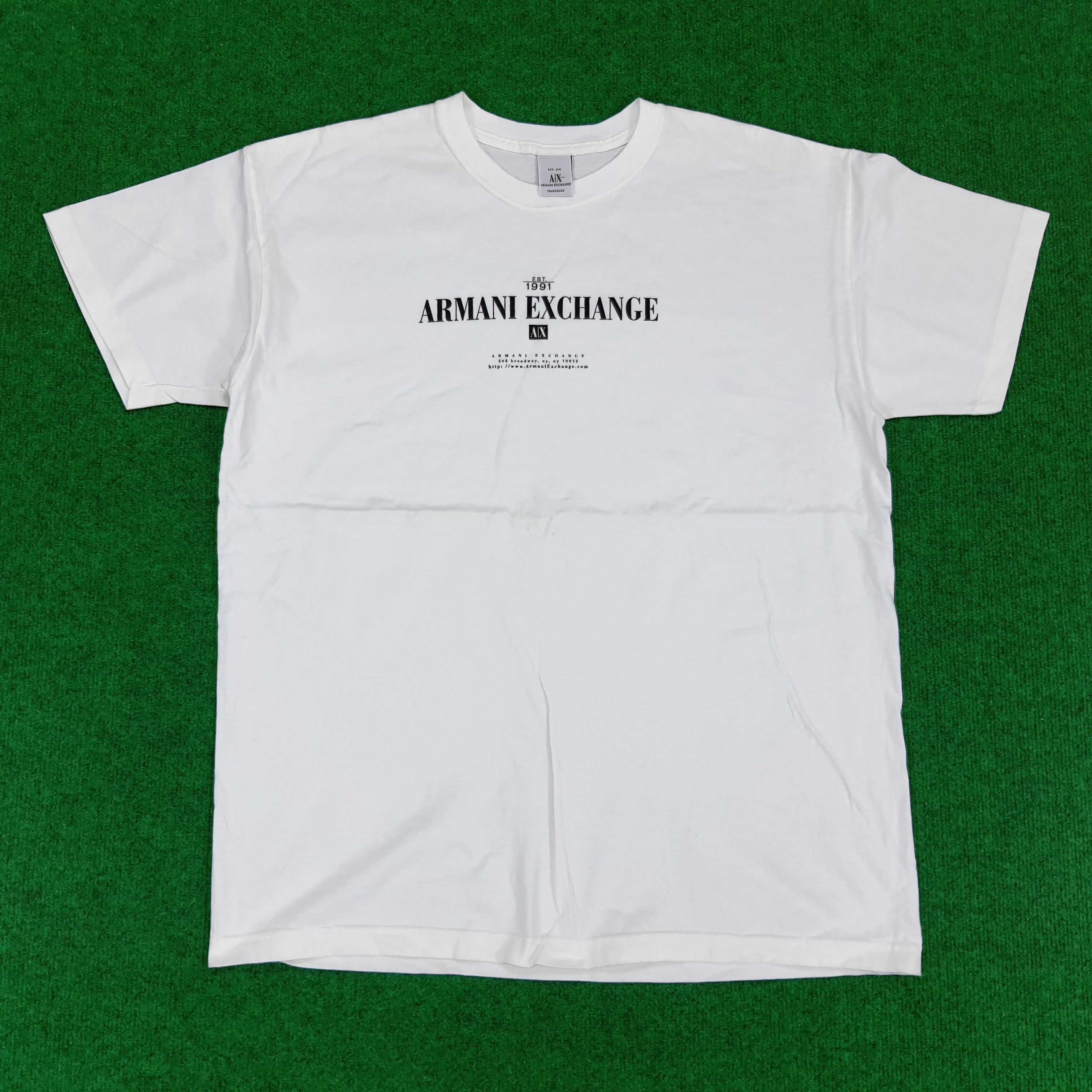 Armani Exchange × Designer × Vintage Vintage Armani Exchange AX Designer T-shirt Size US L / EU 52-54 / 3 - 1 Thumbnail