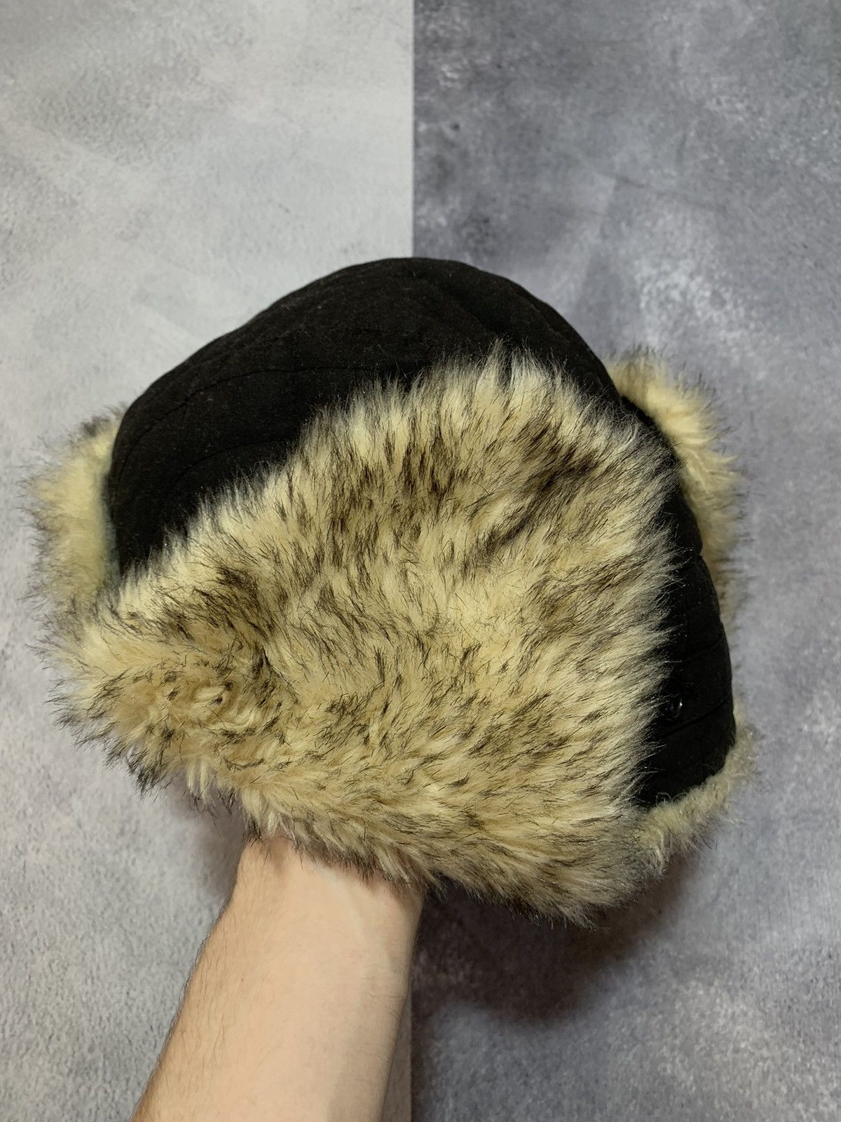 Japanese Brand × Vintage Vintage Y2K Ushanka Trapper faux fur hat streetwear Size ONE SIZE - 2 Thumbnail