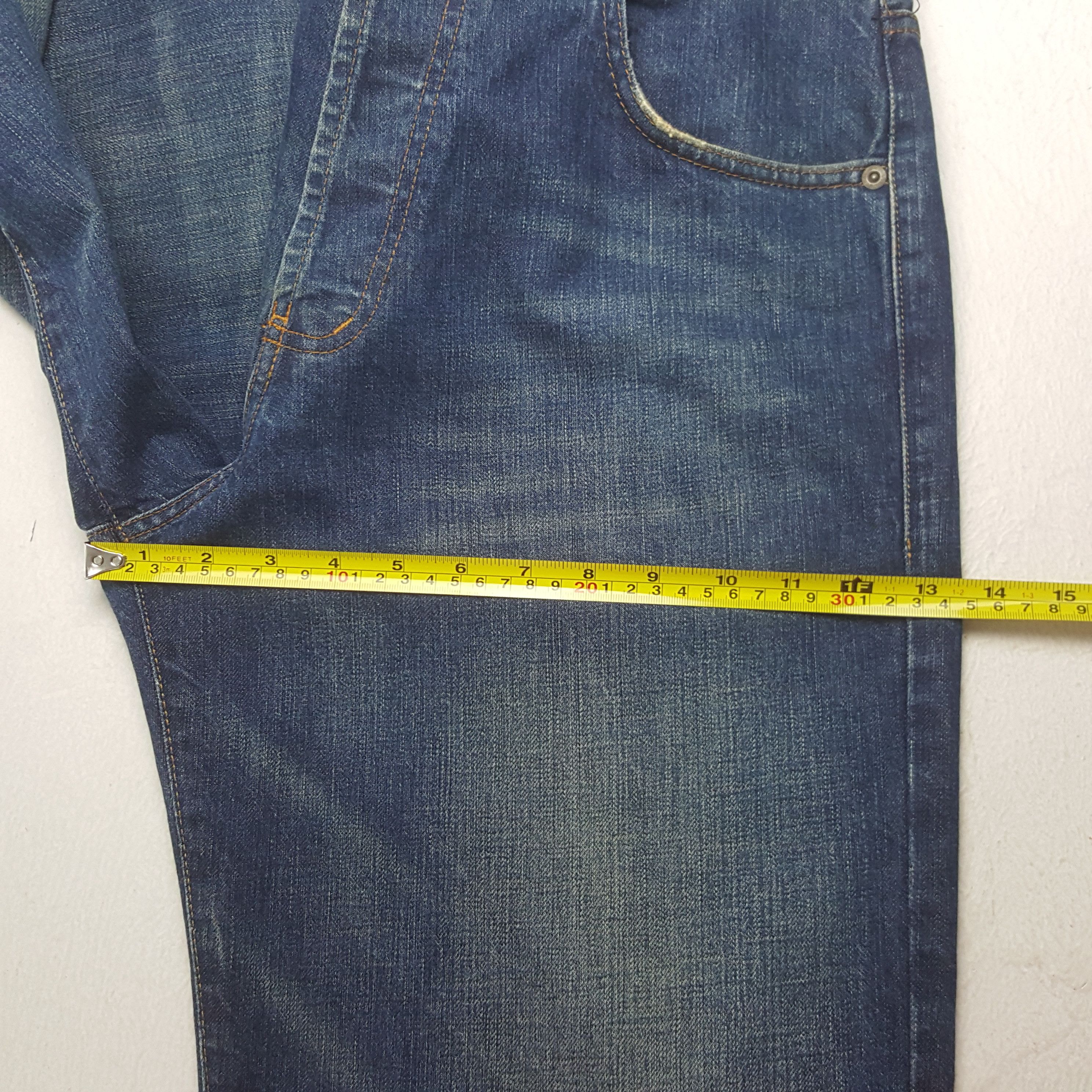 Stussy × Vintage Vintage Stussy Garment Workgear Custom Logo Denim Jeans Size US 33 - 9 Thumbnail