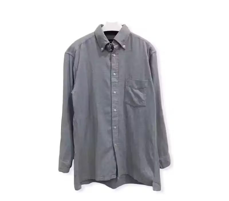 image of Plain Flannel Shirt, Men's (Size Medium)