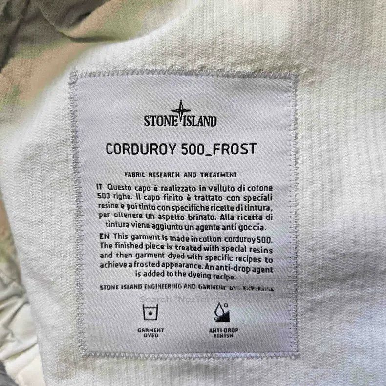 Stone Island Stone Island Velvet Hooded Jacket, White, L Size Size US L / EU 52-54 / 3 - 7 Thumbnail