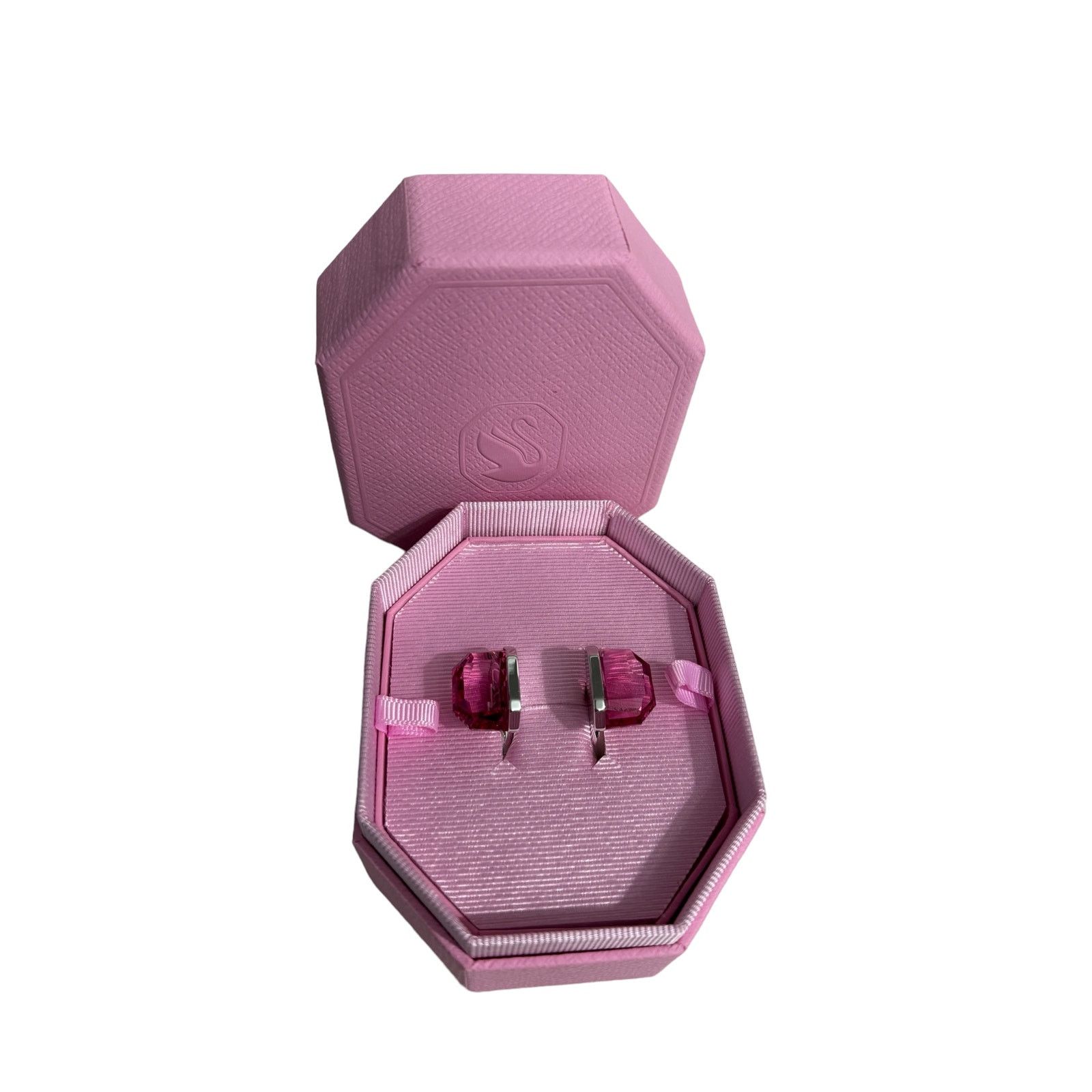Swarovski Swarovski Lucent ring Magnetic closure, Pink, Size 55 / 7 Size ONE SIZE - 6 Thumbnail