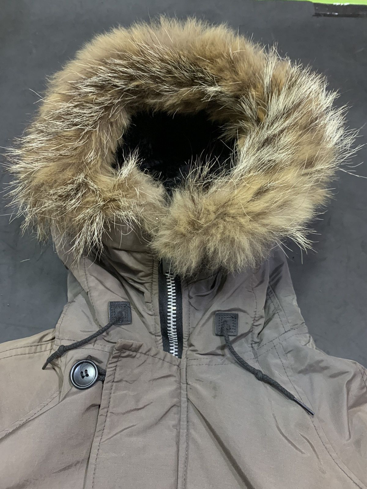 GOA Golden fleece fur hoodie jacket G.O.A STYLED Size US S / EU 44-46 / 1 - 4 Thumbnail