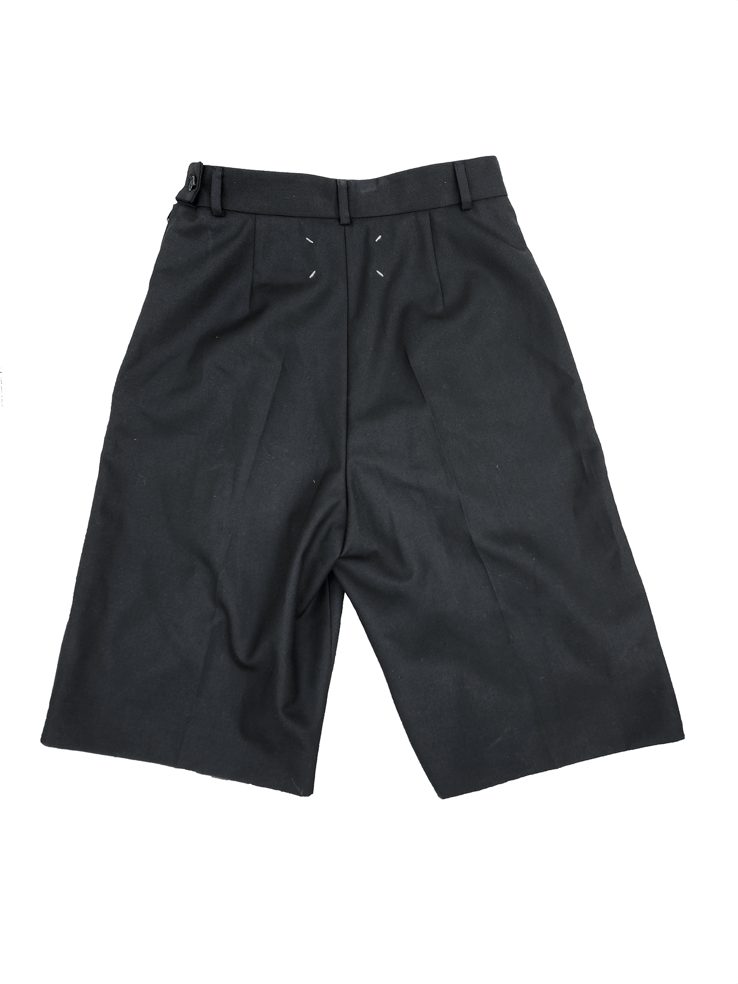 Maison Margiela Maison Margiela Black City Shorts Size 27" / US 4 / IT 40 - 2 Thumbnail