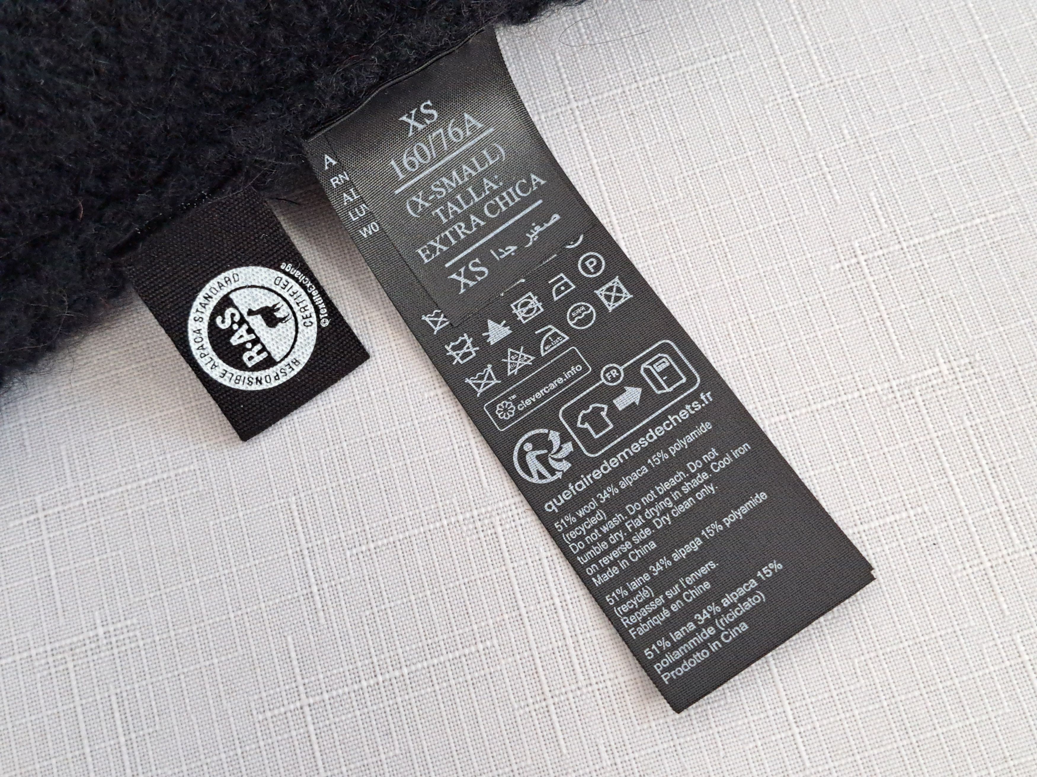 Allsaints AllSaints Luvheart crew neck wool/alpaca jumper. Size XS / US 0-2 / IT 36-38 - 9 Thumbnail