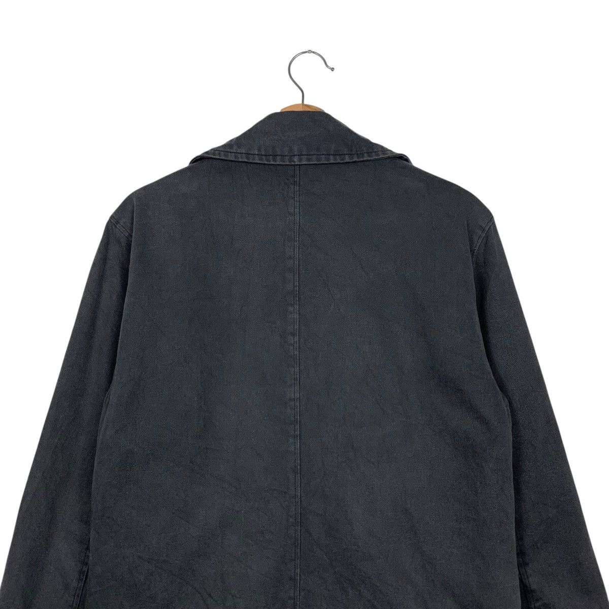 Japanese Brand SUPER LOVERS Double Breasted Coat #1642-C73 Size US M / EU 48-50 / 2 - 8 Thumbnail