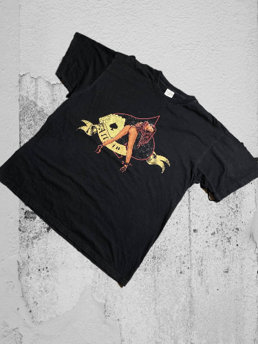 Affliction × Japanese Brand Y2K Affliction Style All Over Print T Shirt Tee Tapout Japan Size US XL / EU 56 / 4 - 1 Thumbnail
