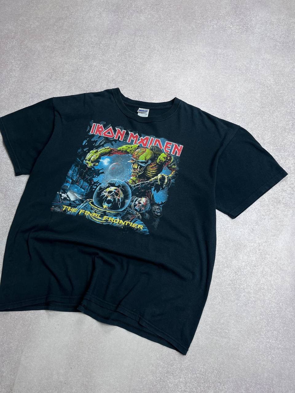 Band Tees × Iron Maiden × Vintage Vintage Iron Maiden The Final Frontier Boxy T-shirt Y2K XL Size US XL / EU 56 / 4 - 2 Thumbnail