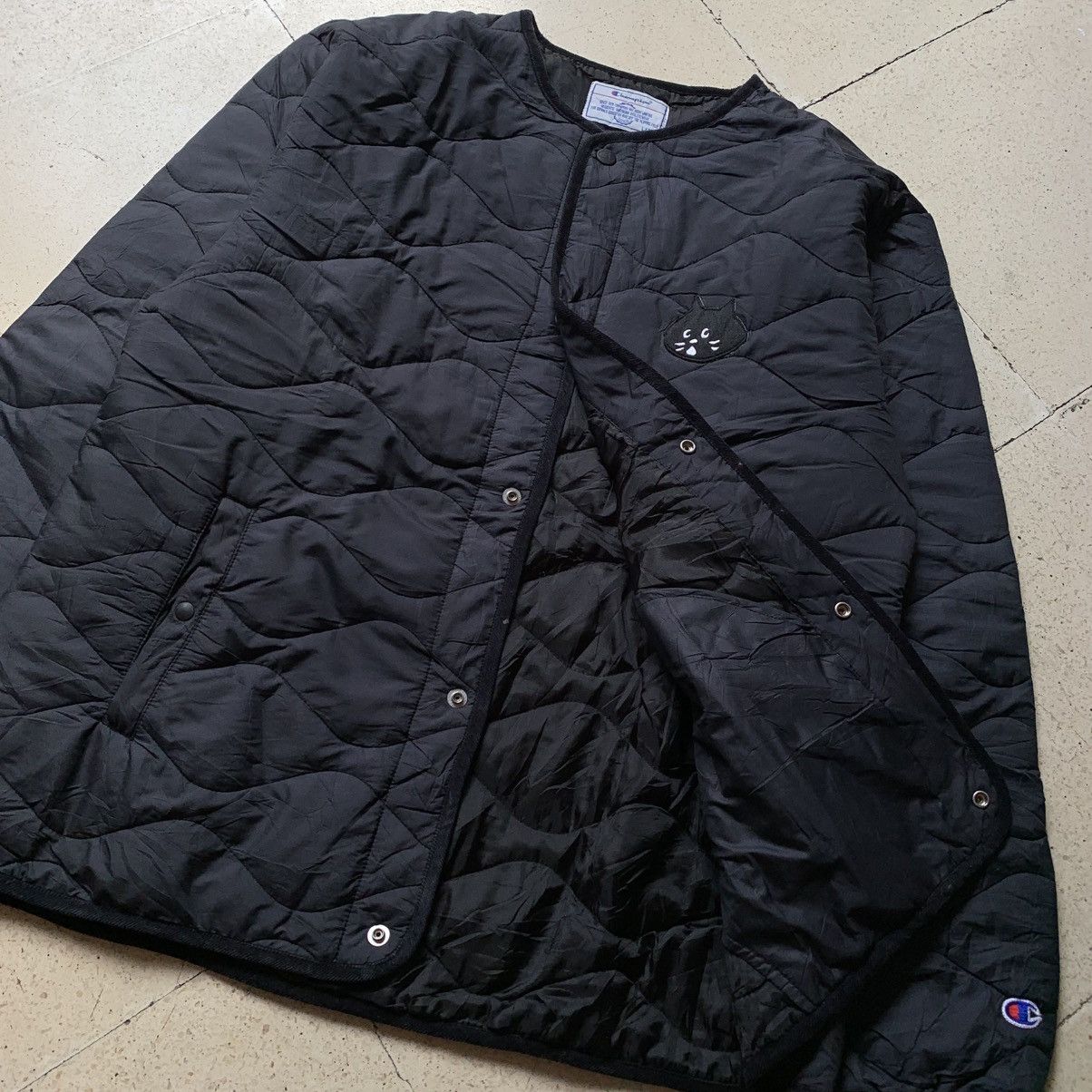 Ne-Net 2000s Ne-net By Issey Miyake Champion Quilted Jacket Size US L / EU 52-54 / 3 - 5 Thumbnail