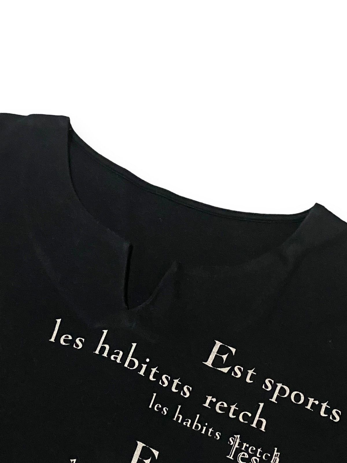 Japanese Brand LES HABITS JAPAN POEM LONGSLEEVE Size US M / EU 48-50 / 2 - 4 Thumbnail