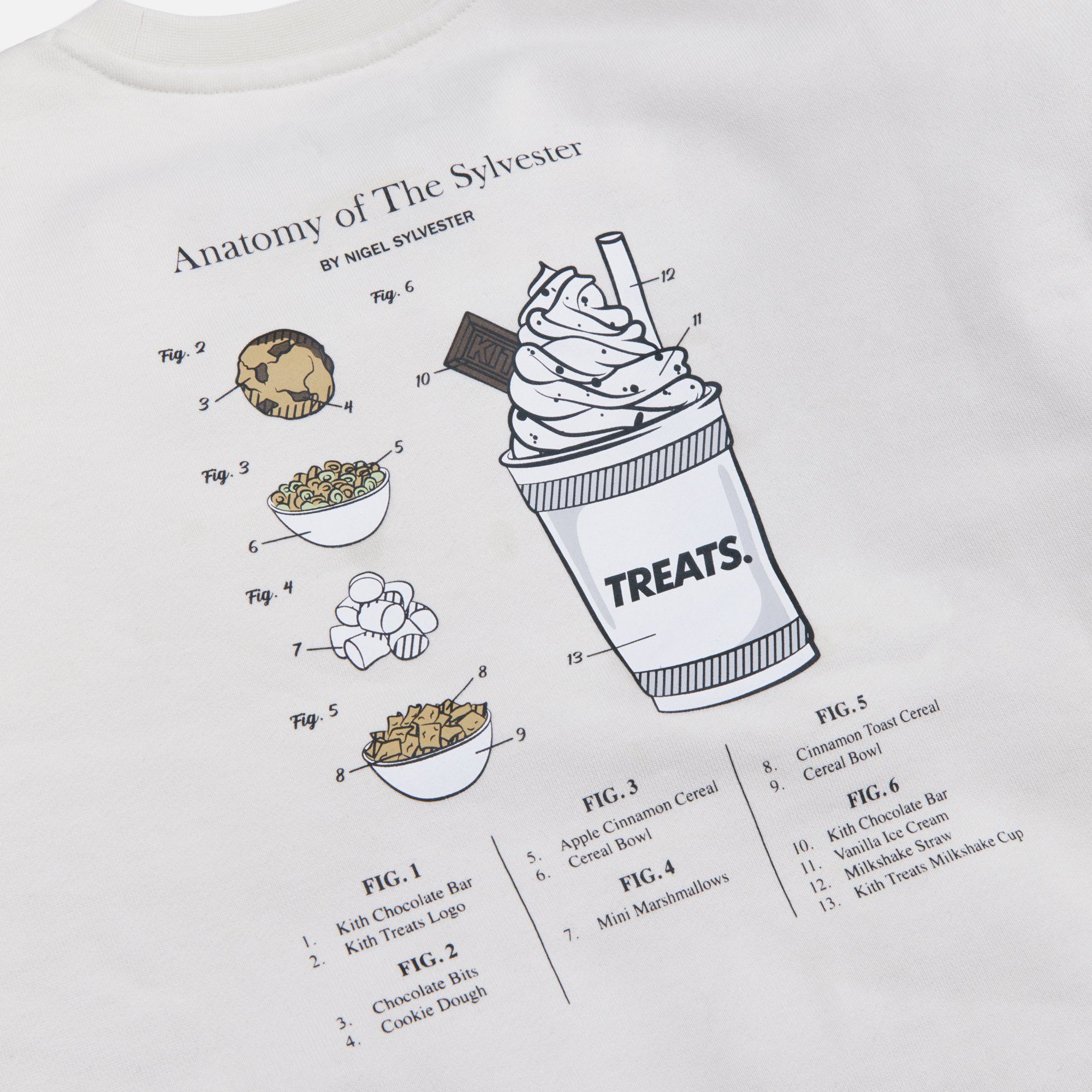 Kith × Ronnie Fieg Nigel Sylvester Kith Treats Sylvester Crewneck Size US S / EU 44-46 / 1 - 1 Thumbnail