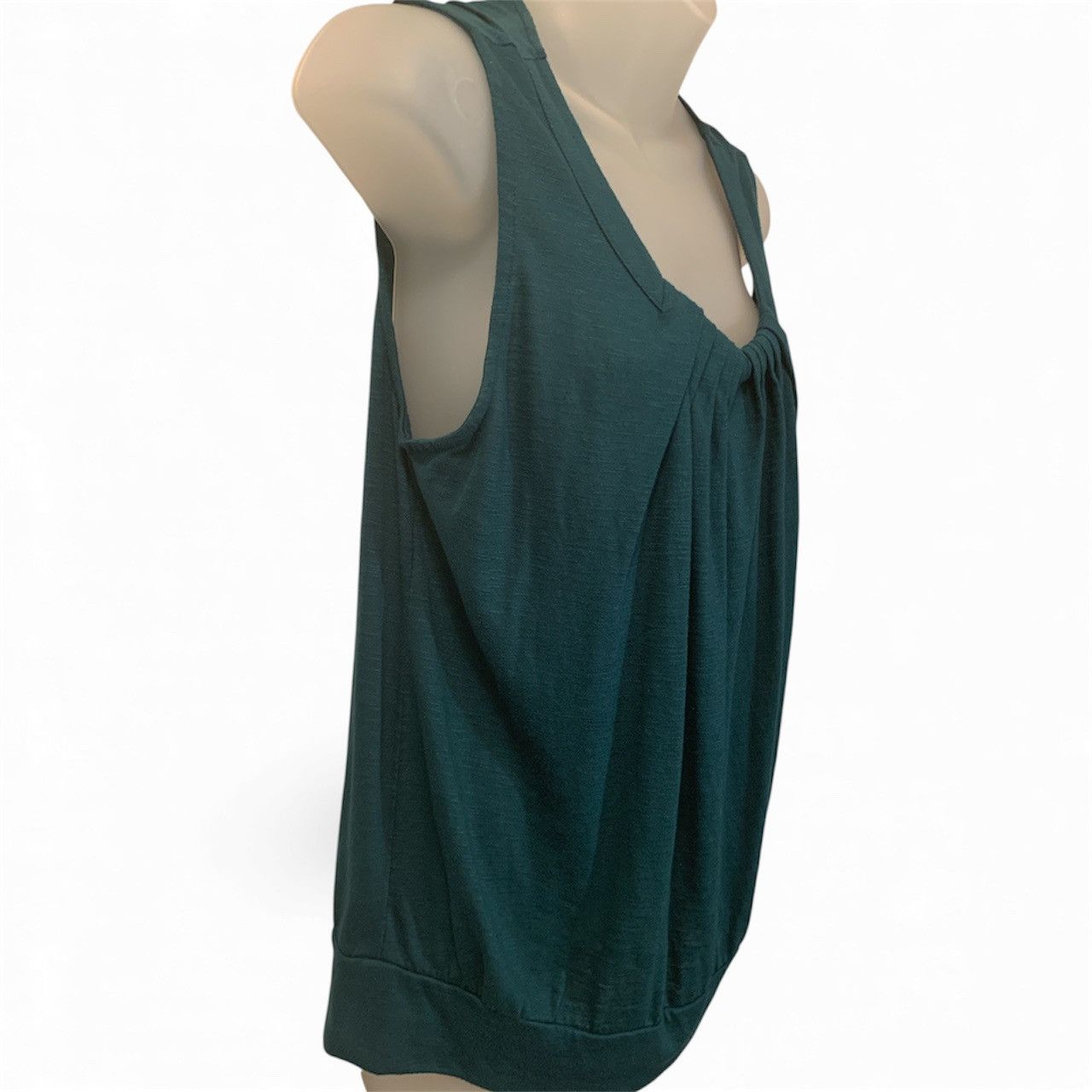 Loft Loft Dark Green Tank (item#10036) Size L / US 10 / IT 46 - 2 Thumbnail